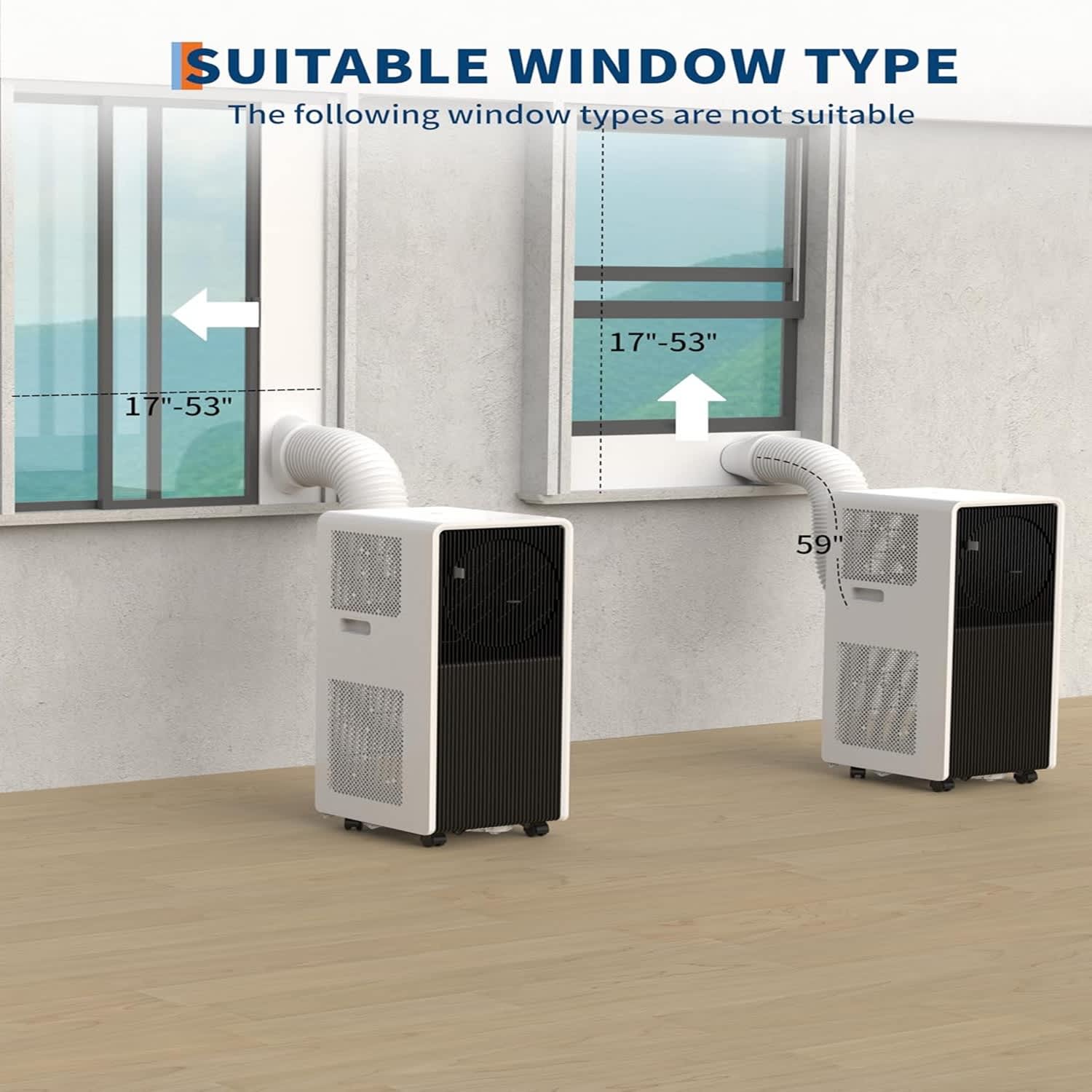 Qeetex 1LSHQQPHK-333NTTF4 Portable-Air-Conditioners - View #6