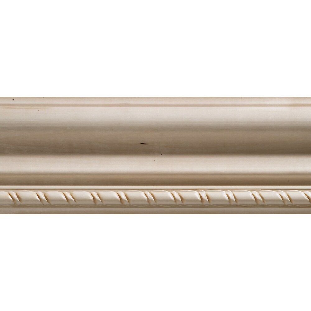 Ornamental Mouldings 1629-8FTWHW 2-3/4-in x 8-ft White hardwood Unfinished Wood Chair rail Moulding