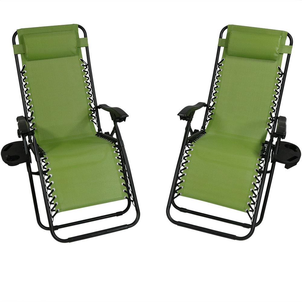 green zero gravity recliner