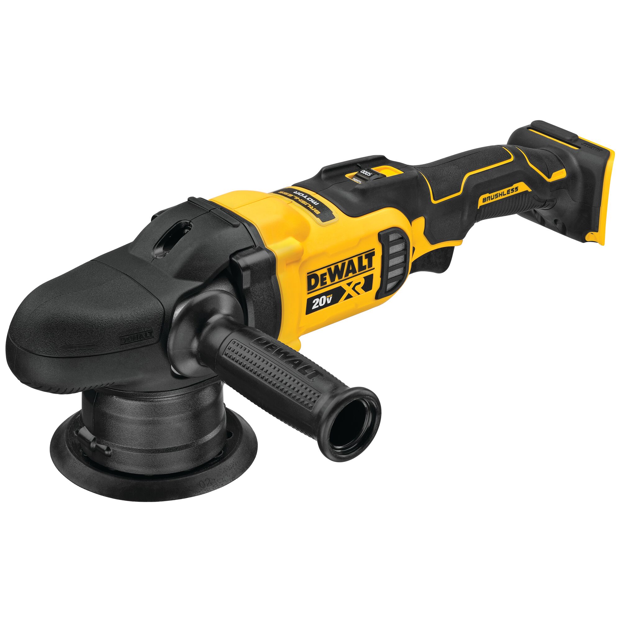 Cordless Buffer Polisher Compatible with DEWALT 20V Max Battery,  5000-10000RPM Variable Speed Brushless Motor Car Buffer, Lightweight,  Rotary Polisher