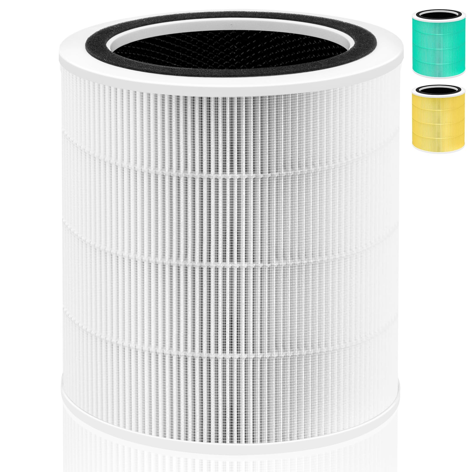 Afoxsos  400S Replacement Filter for 400S and Core400S P 400S rf Smart WiFi Air Purifier 3 in 1 True H13 HEPA Activated Carbon Pre Filter 1Pack