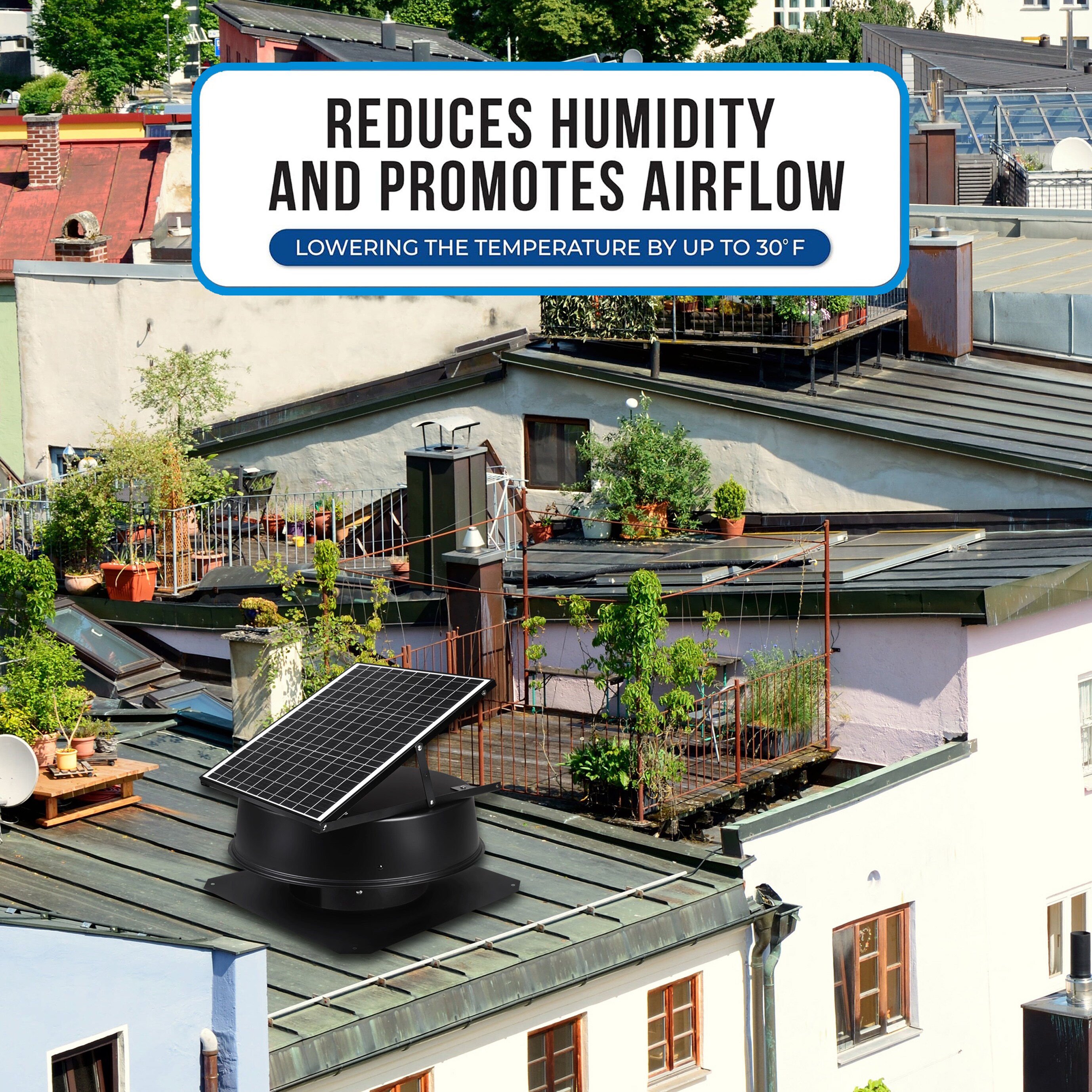 OmniPV PVSFR-35 Power-Roof-Vents - View #6
