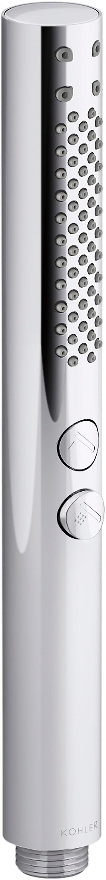 KOHLER K-21335-G-CP Shift+ Round 2.0 -Spray Polished Chrome 1.125-in Handheld Shower Head 1.75 GPM