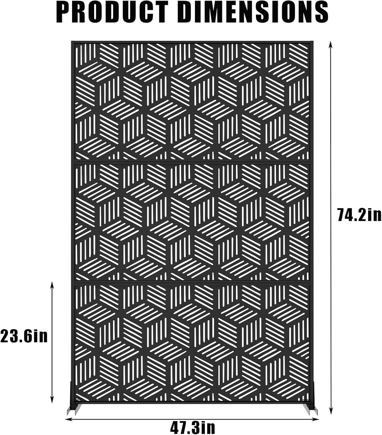 Garvee OBB66-95 Outdoor-Privacy-Screen - View #3
