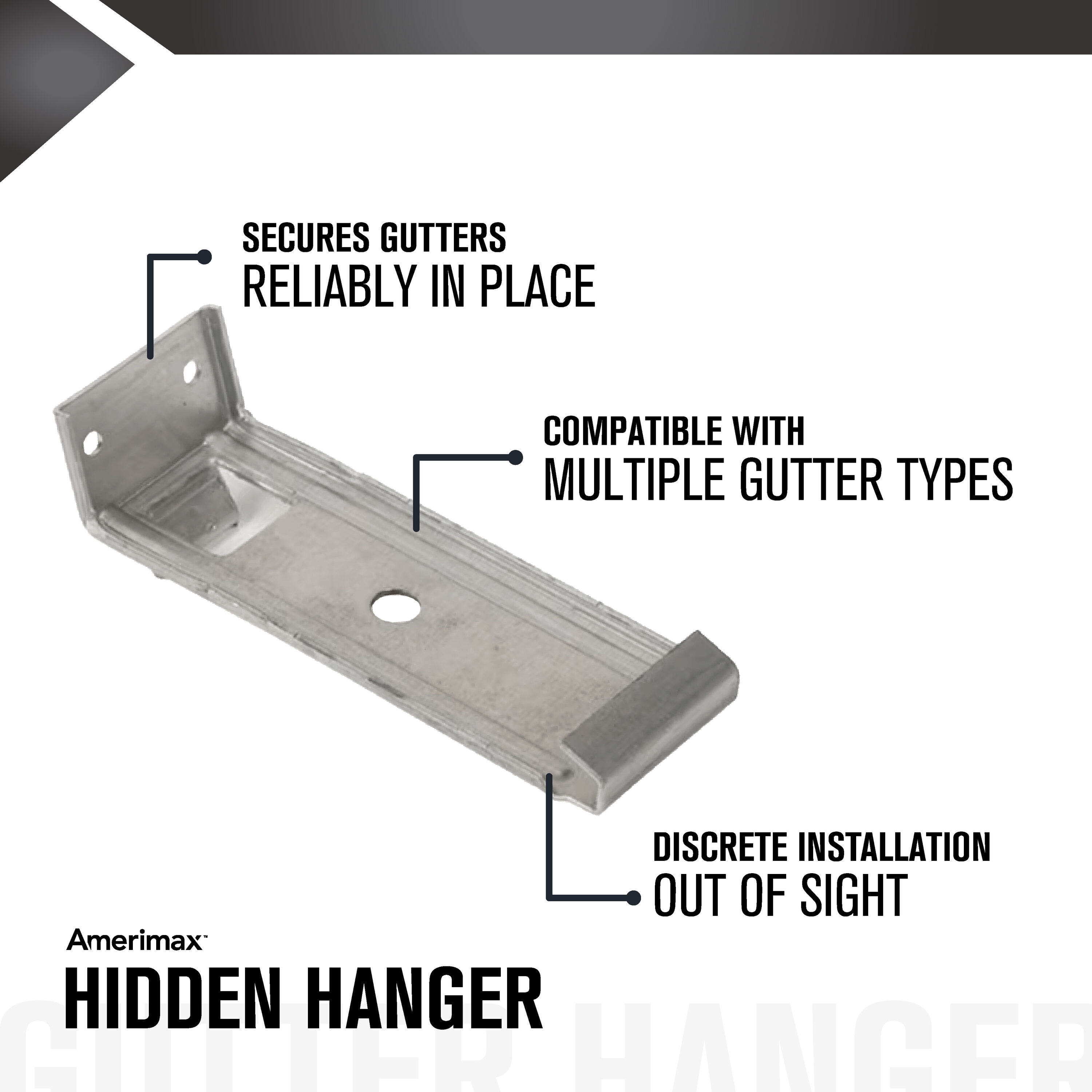 Amerimax HHMF-5-U Gutter-Hangers-Brackets - View #2