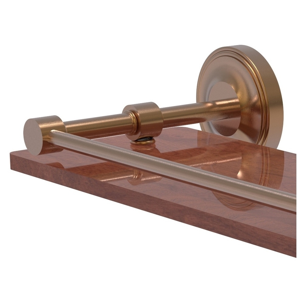 Allied Brass PRBP-1-16-GL-IW-BBR Bathroom-Shelves - View #2