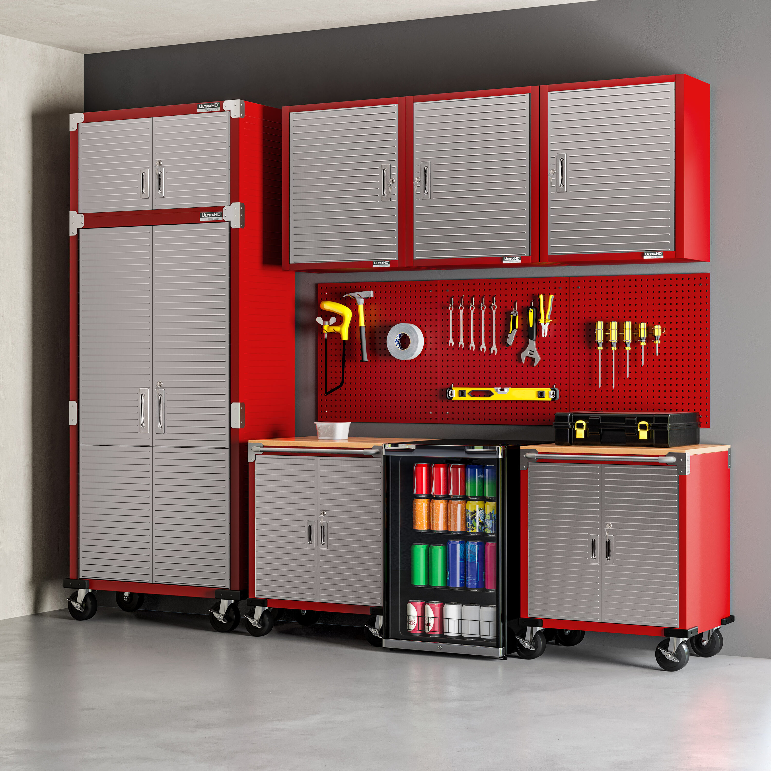Seville Classics UHD20268B Pegboard-Acc - View #3