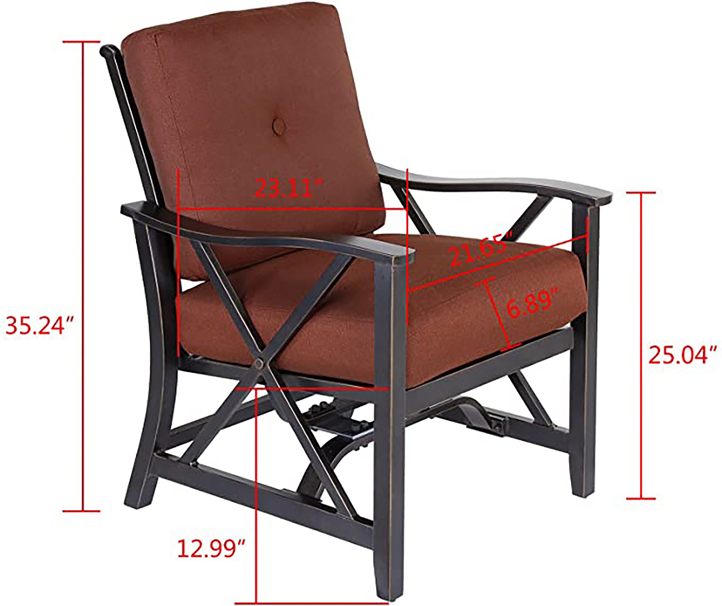 Moda Furnishings HNGYGO-JW00300701 Patio-Chairs - View #2