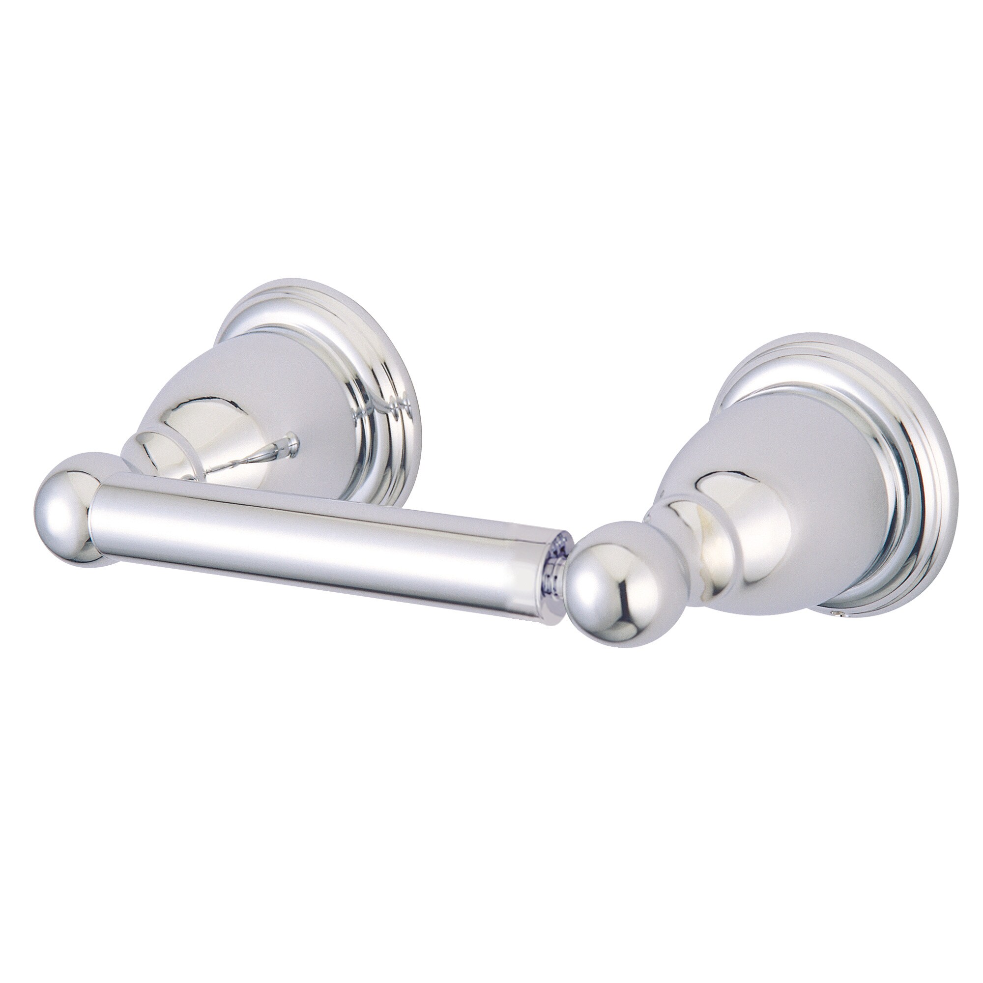 Elements of Design EBA1758C Heritage Chrome Wall mount Single post Toilet Paper Holder 1 -Rolls with Storage