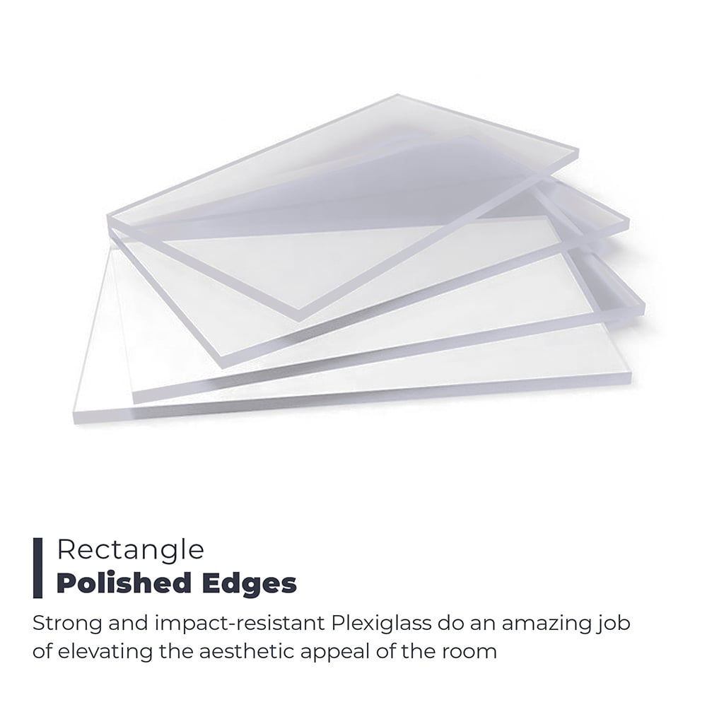 Superior Graphic Supplies PETG Clear Plexiglass Plastic Sheets 11