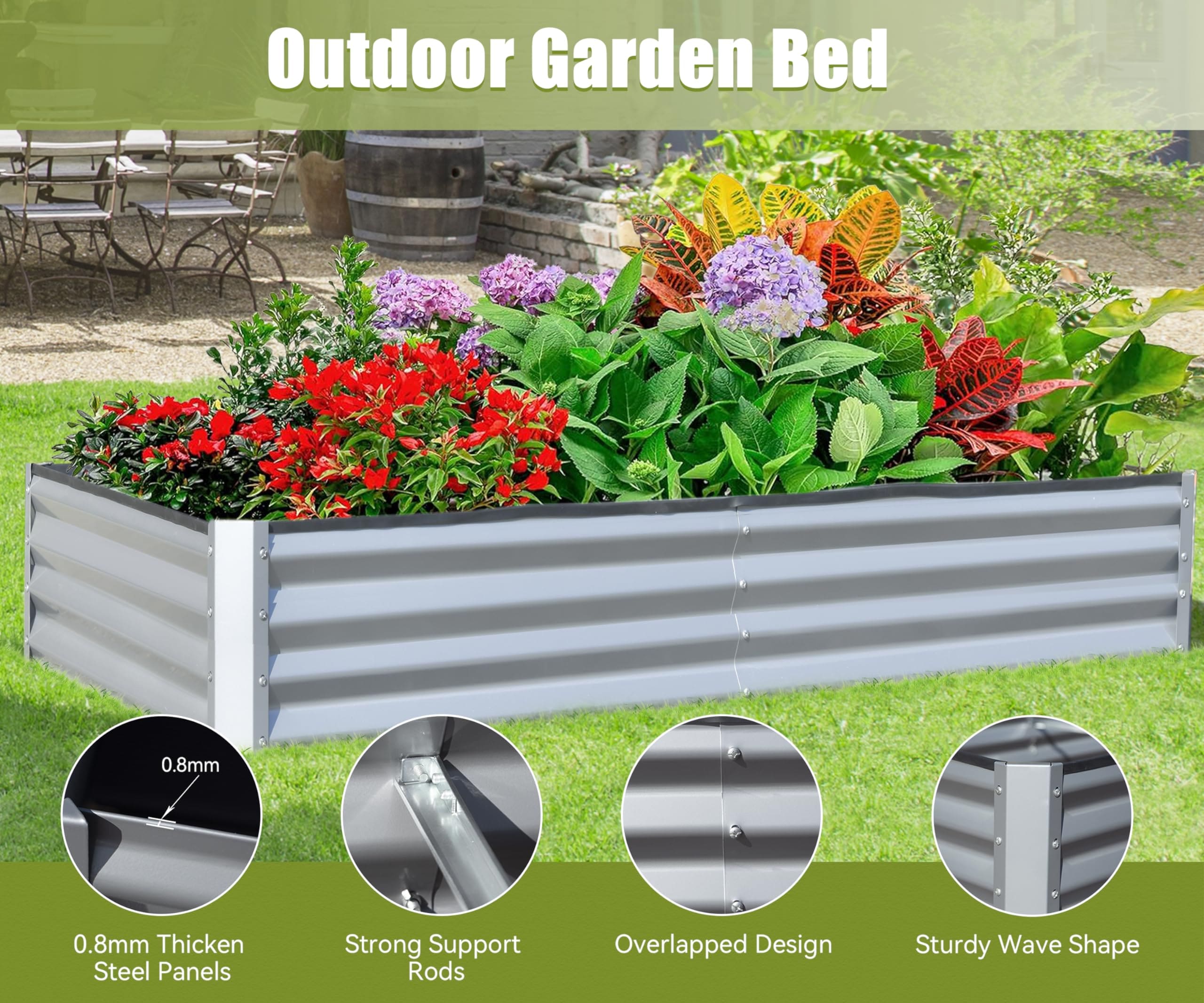 JUSHUA MT-197882 Raised-Garden-Beds - View #4
