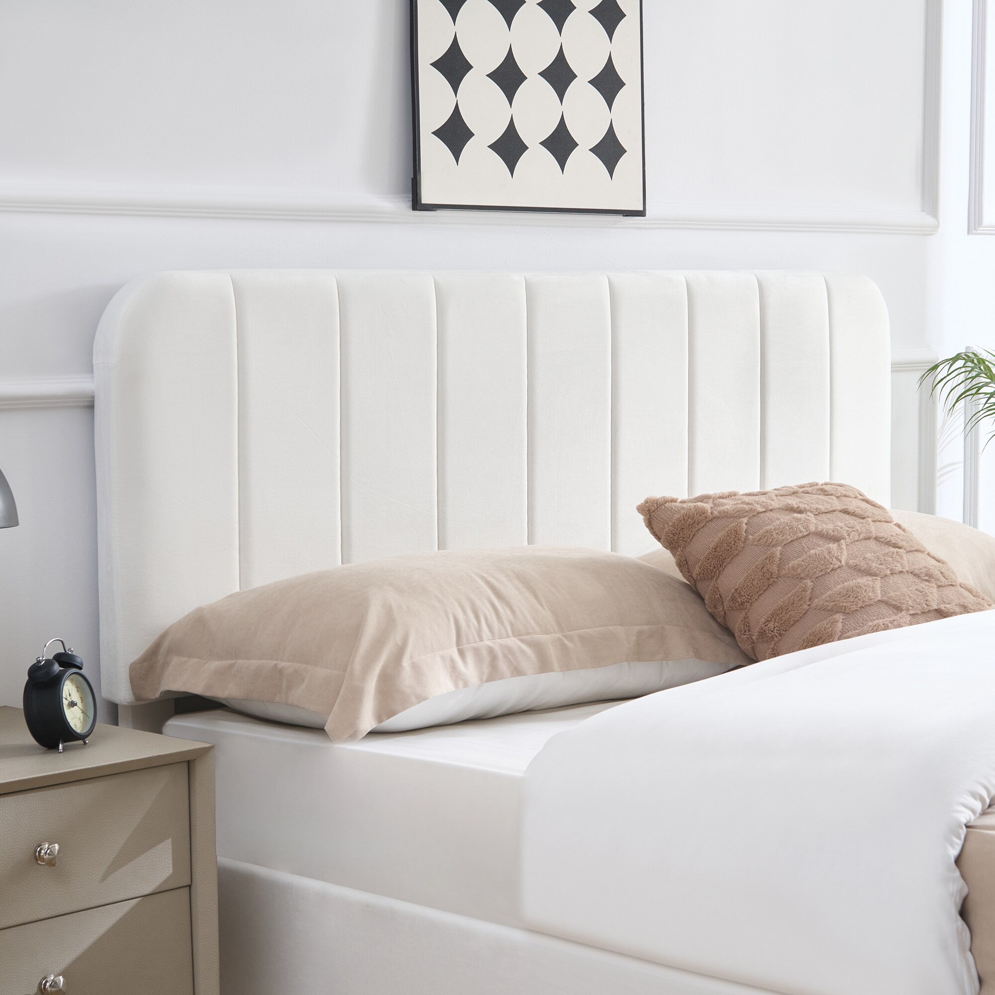 Vecelo LOE-CY-QB01-UP-WHT beds - View #10