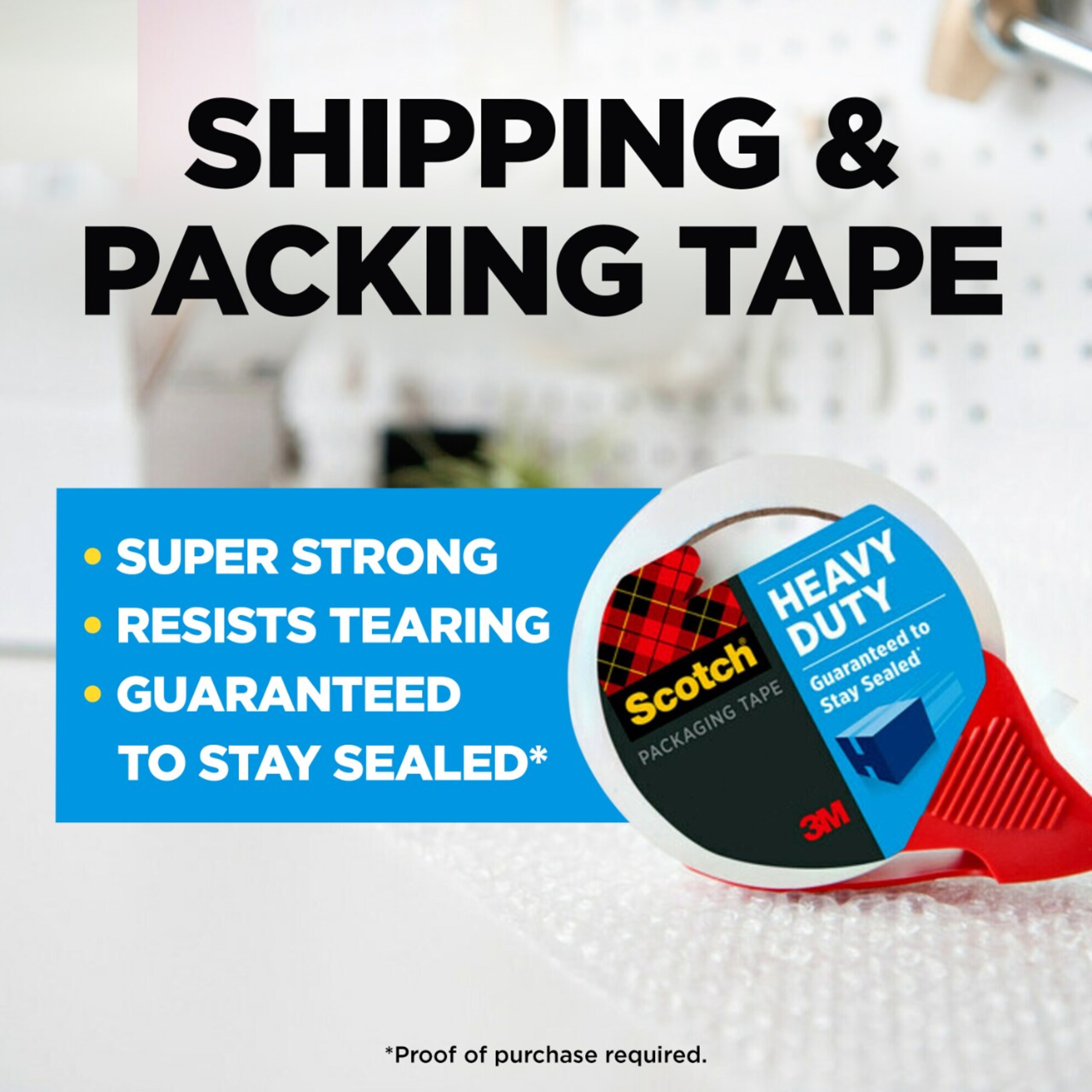 Scotch 3850-21RD-CC Packaging-Tape - View #5
