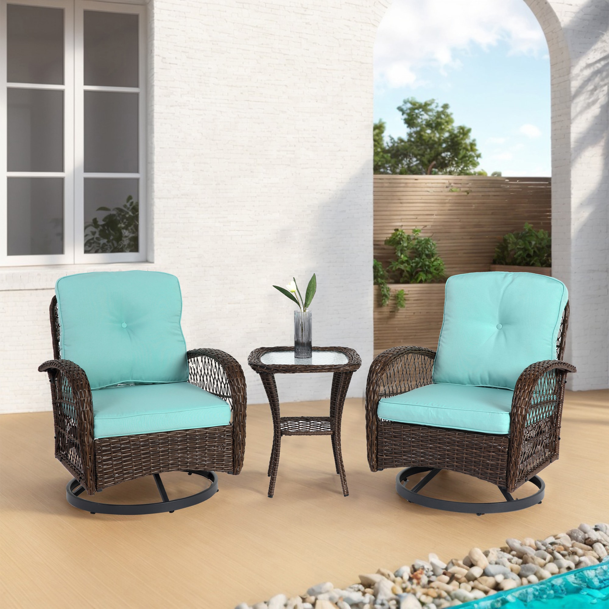Bybafun YB0600048 Patio-Conversation-Sets - View #2