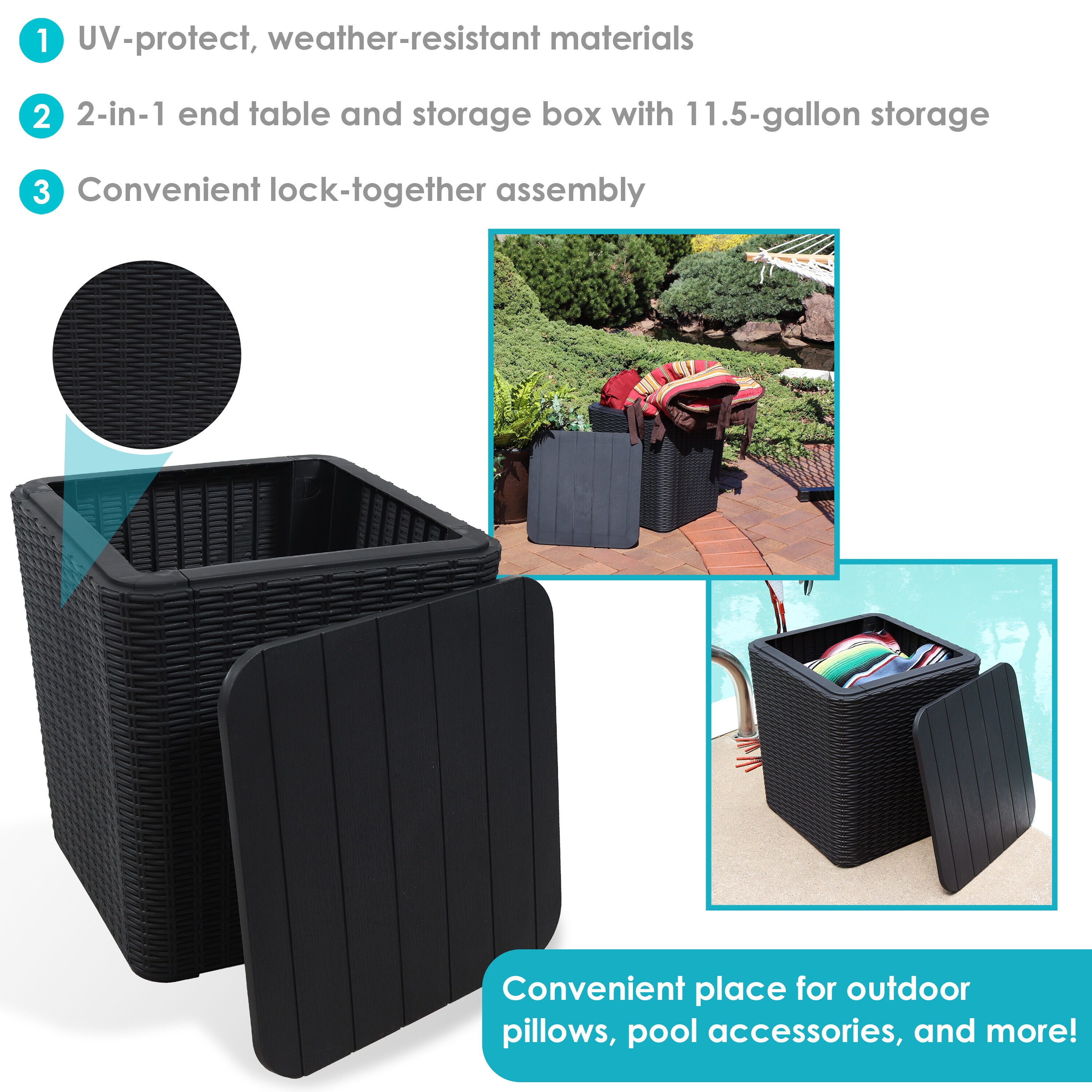 Sunnydaze Decor TST-941 Bins-Baskets - View #11