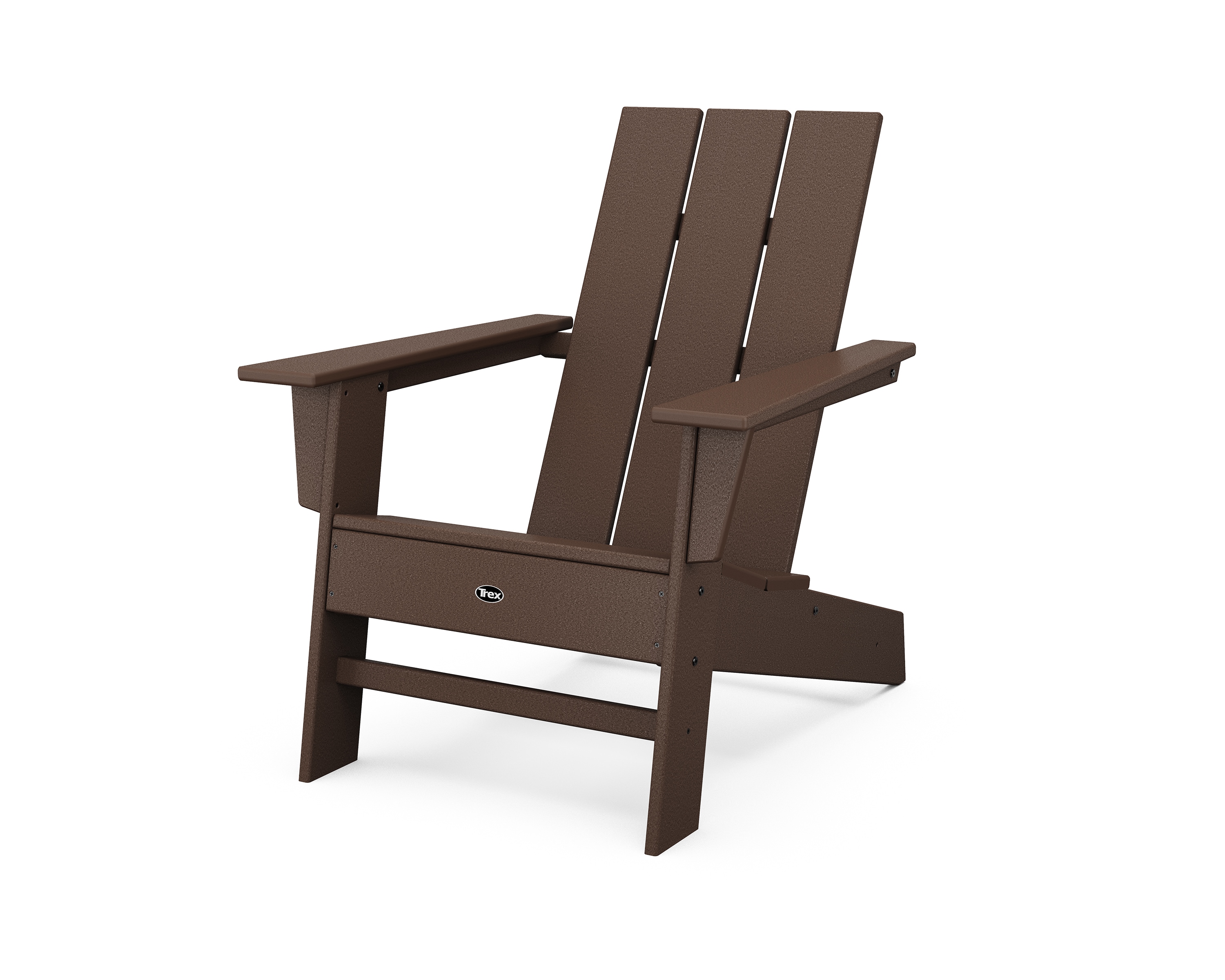 Trex Outdoor Furniture TXAD220VL Eastport Vintage Lantern HDPE Frame Stationary Adirondack Chair with Slat Seat