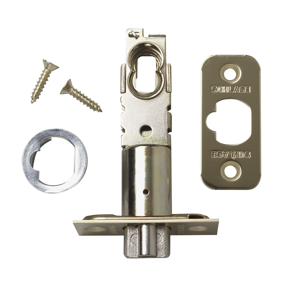 Schlage Triple Option Deadlatch 40-251 605 in the Door Latch Bolts  department at