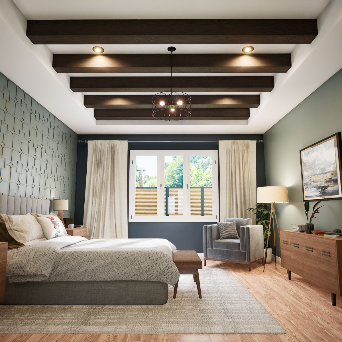 Ekena Millwork BMSD2C0100X040X096ZH Faux-Beams - View #7