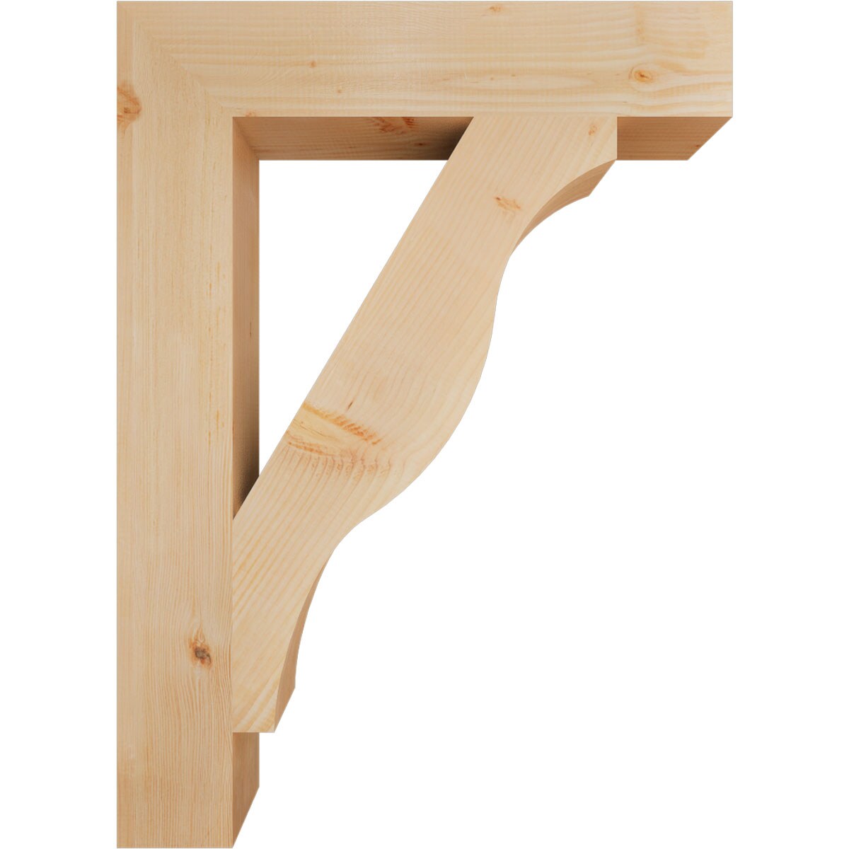 Ekena Millwork BKT06X32X44FST05SDF Exterior-Brackets-Braces - View #3