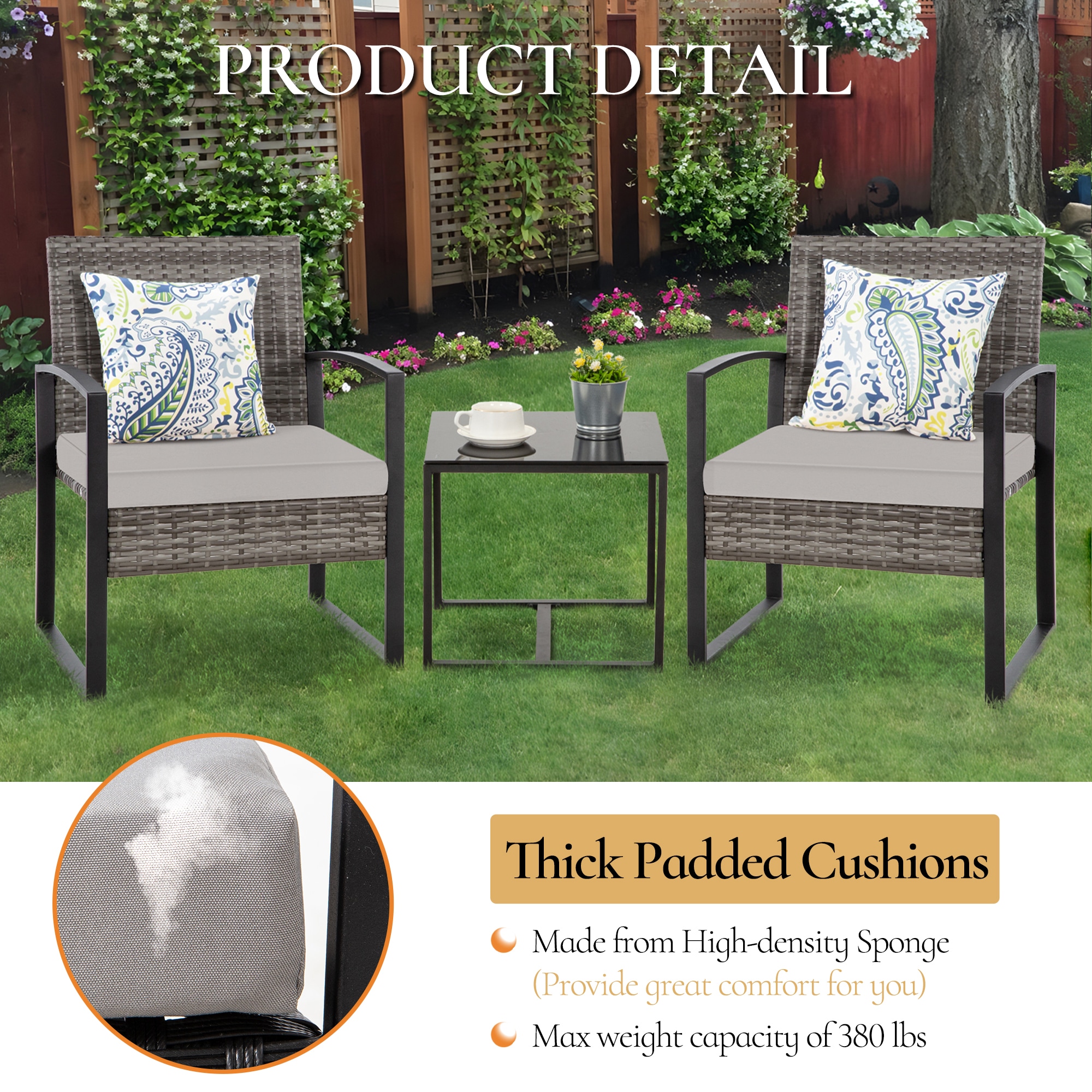 CASAINC BY-W41930053 Patio-Conversation-Sets - View #4