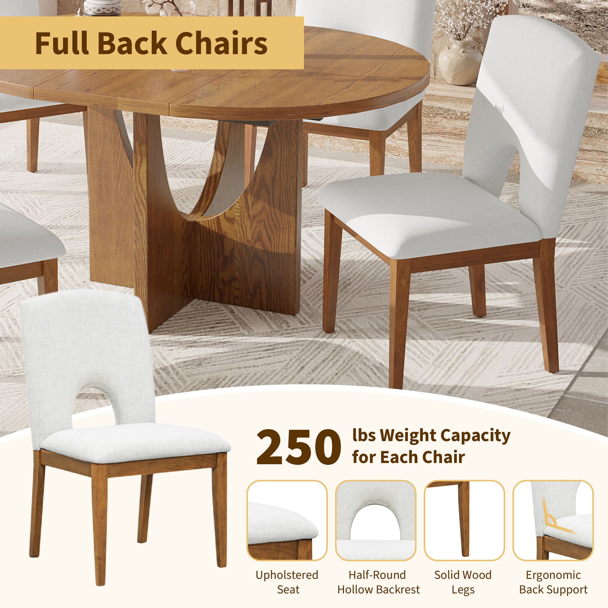 Clihome CL-RBT2-BWH703RD Dining-Sets - View #2