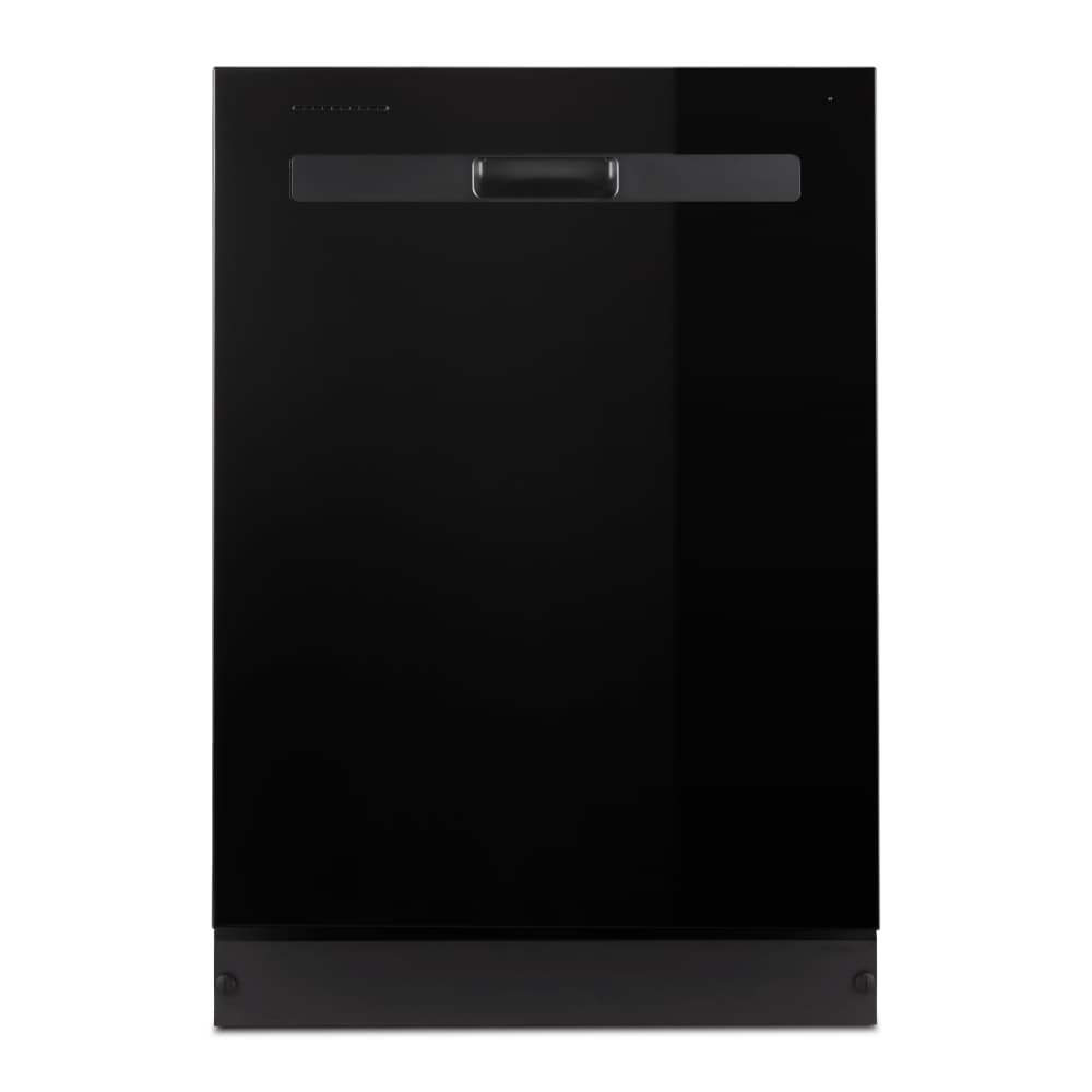 Whirlpool Eco Series 24-in Top Control Built-In Dishwasher (Black), 55-dBA Standard Sound Level