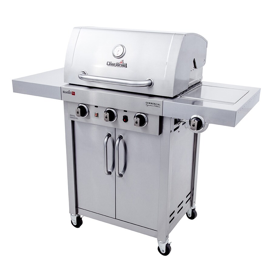 Char Broil Commercial Signature Addition Stainless 3 Burner