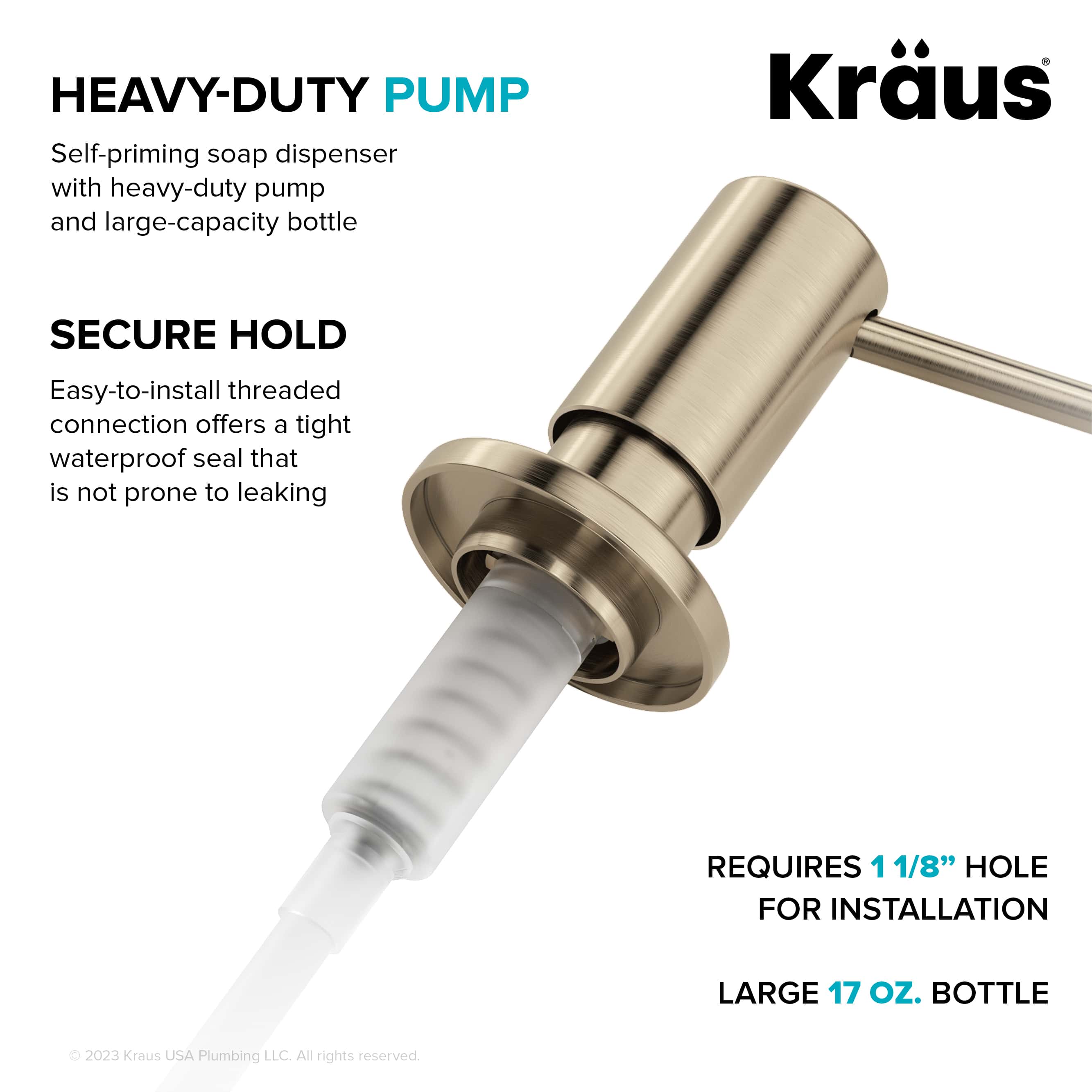 Kraus KSD-43SFACB Soap-Lotion-Dispensers - View #10