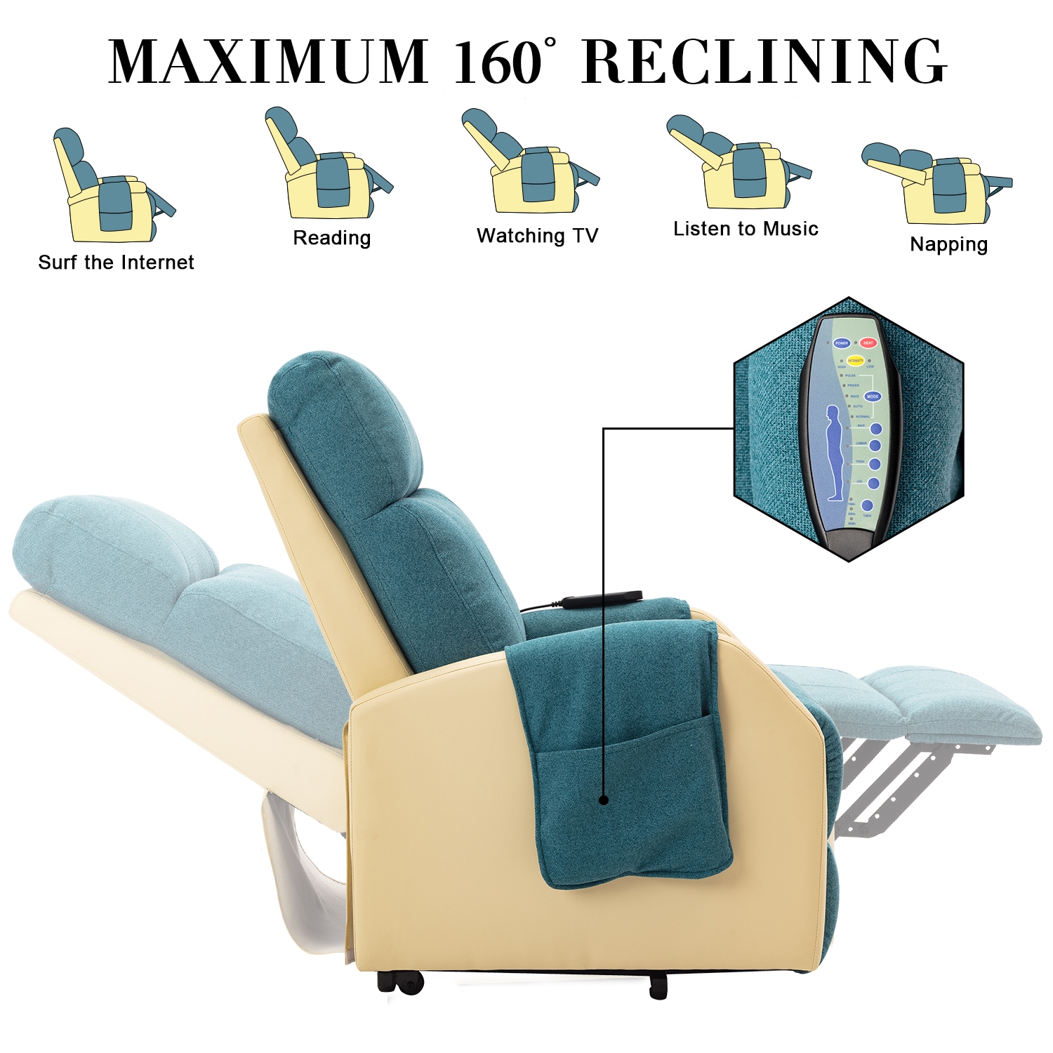 CASAINC RF-500-211-CBLC-TR recliners - View #14