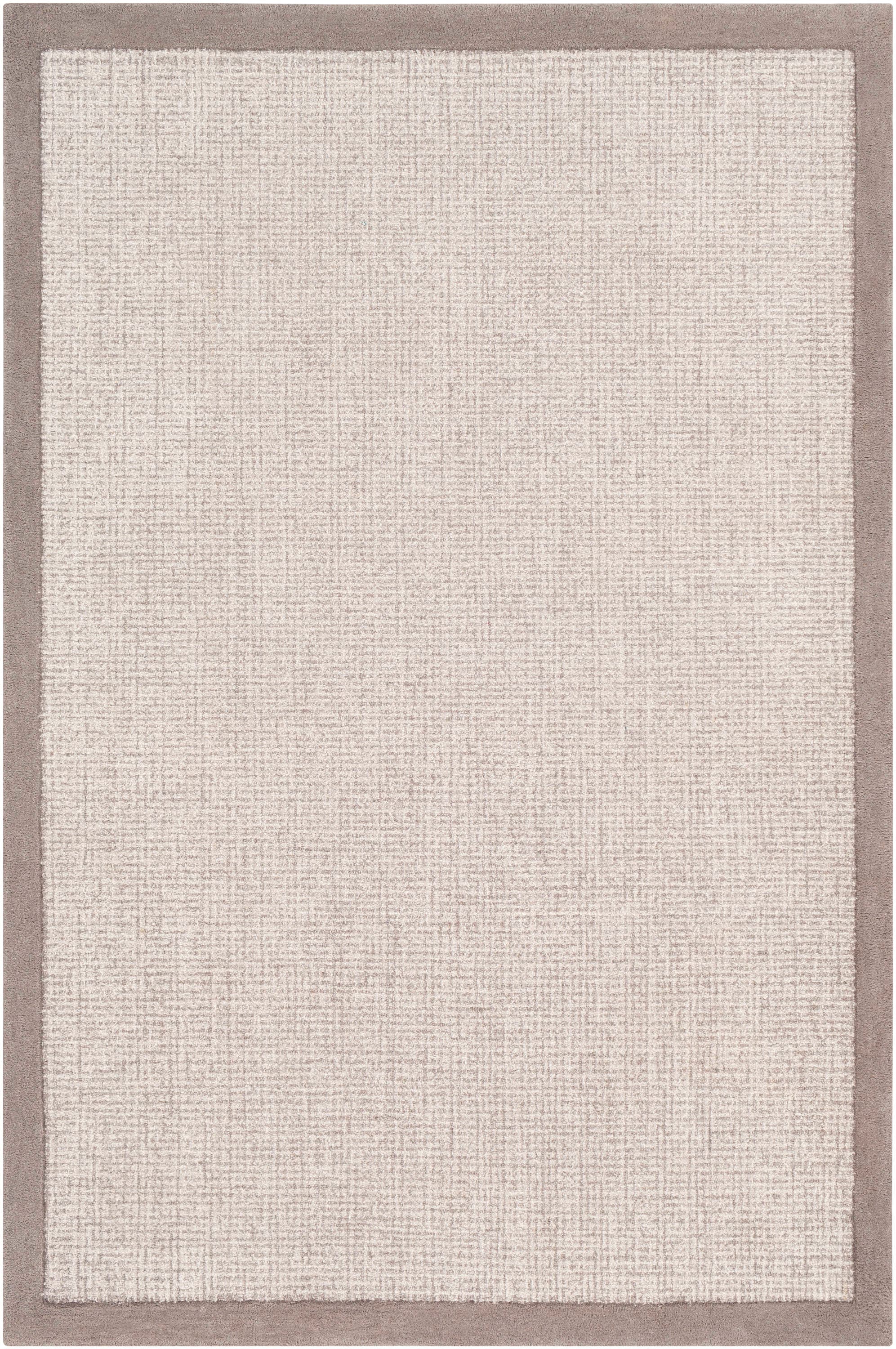 Surya SNA2302-268 Siena 2 X 8 (ft) Wool Medium Gray Indoor Solid Runner Rug