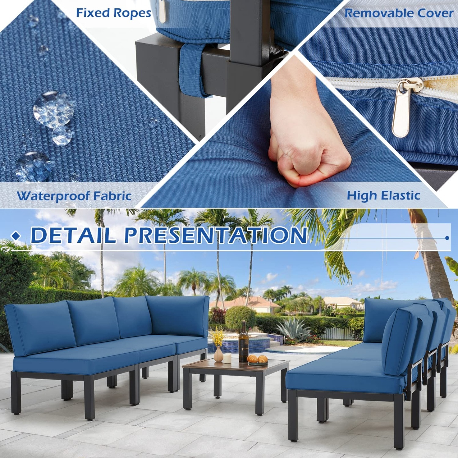 AECOJOY 16077BU-LS01 Patio-Sofas-Daybeds - View #7
