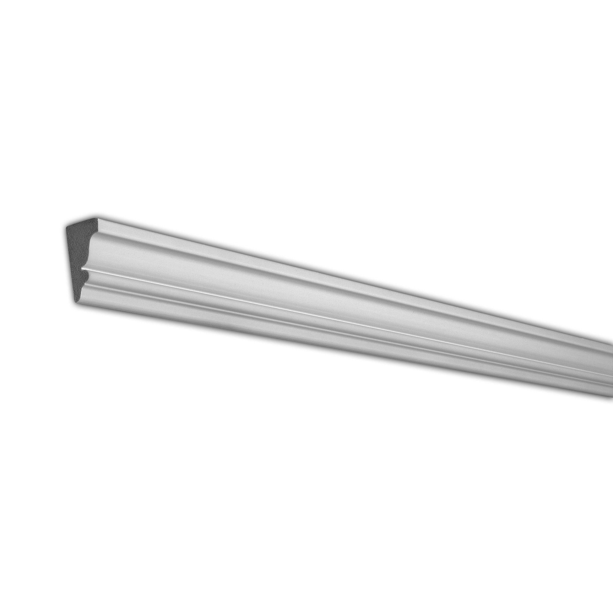 Architectural Products by Outwater 3P5.37.00331 8-ft Primed Polystyrene Crown Moulding 6.0 -Pack