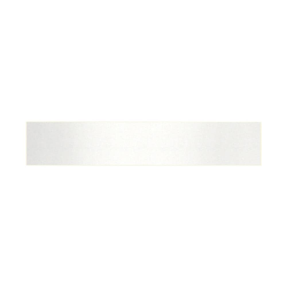 SWAN VT00022SA.010 White Bathroom Vanity Skirt (37-in x 8-in)