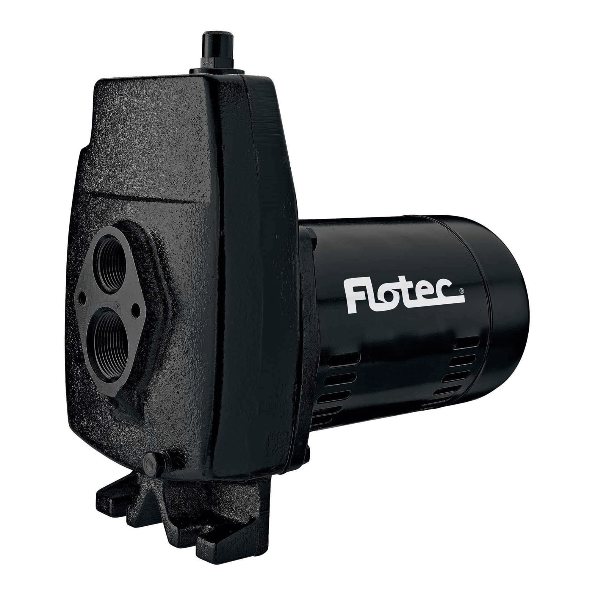 Pentair 399367 Flotec 1/2 HP Cast Iron Convertible Jet Pump Tackles Water Depths of Up To 100 ft