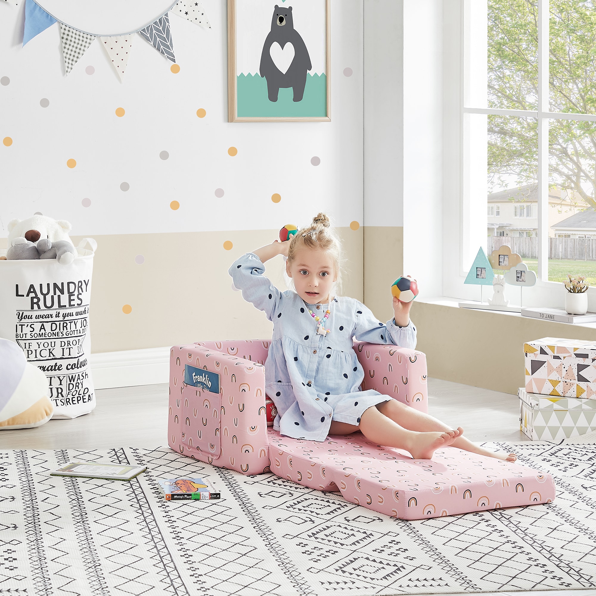 PEAK HOME FURNISHINGS 960138-PR Kids-Chairs - View #3