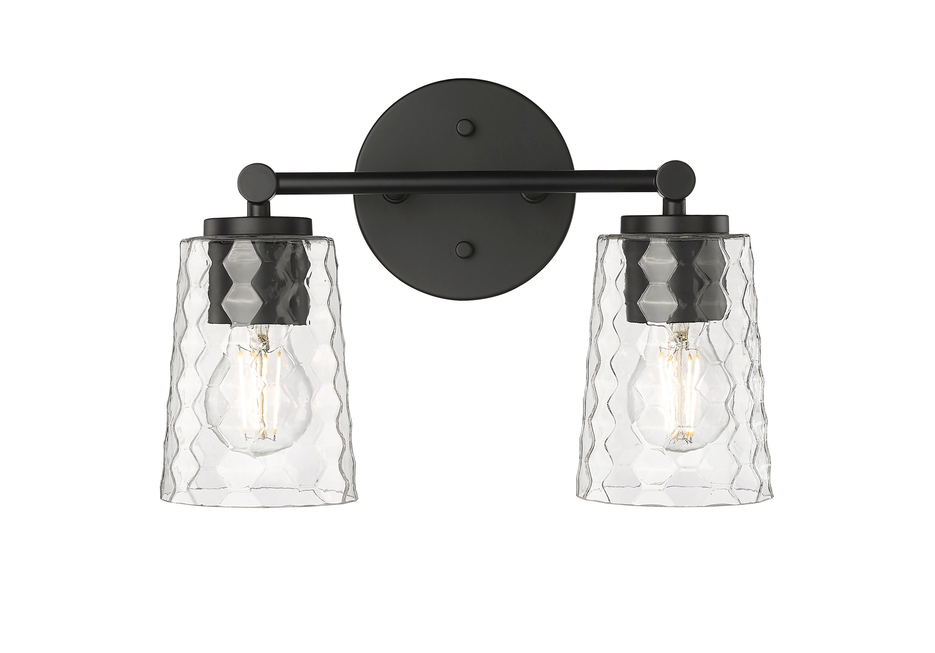 Millennium Lighting 9232-MB Ashli 13.5-in 2 -Light Brushed Nickel Modern/contemporary Vanity light
