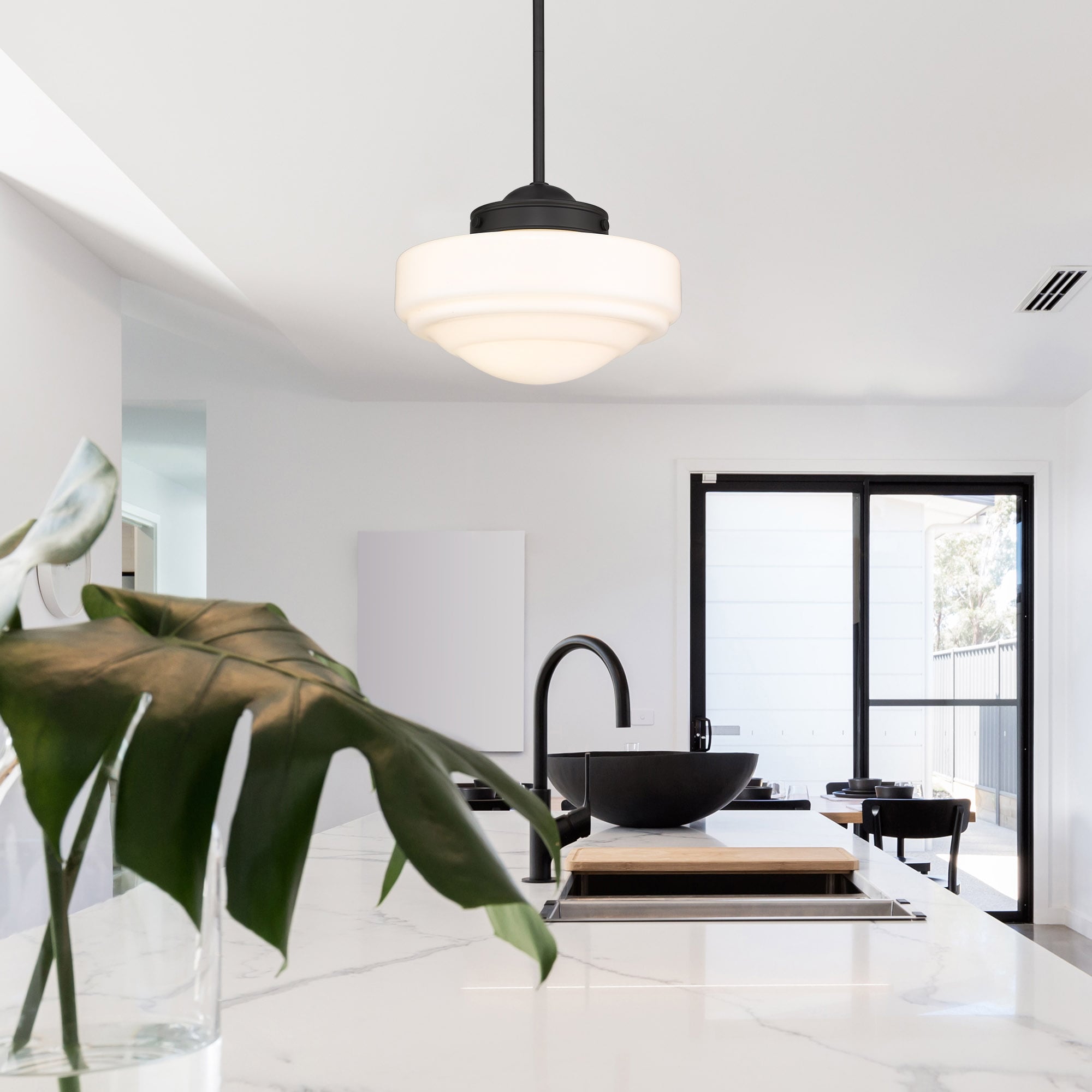 Golden Lighting 0508-M BLK-VMG Pendant-Lights - View #6