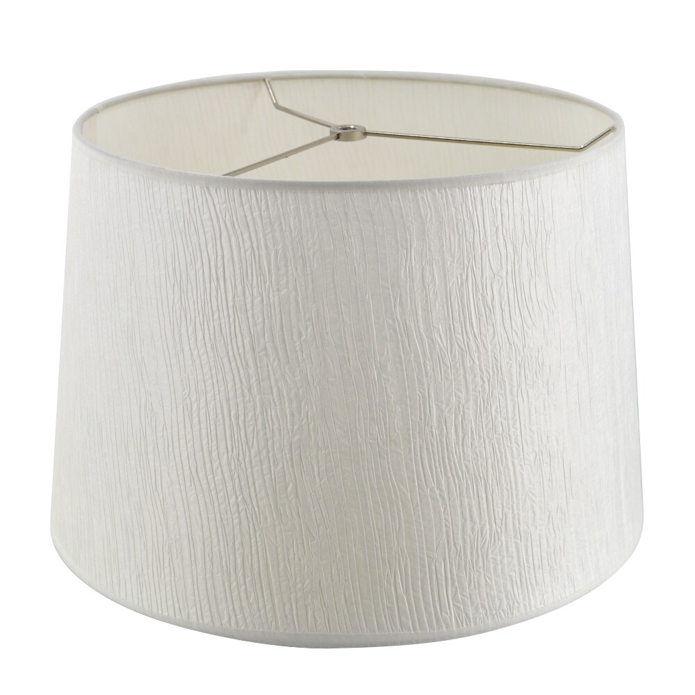 allen + roth 10-in x 15-in White Paper Drum Lamp Shade in the Lamp ...