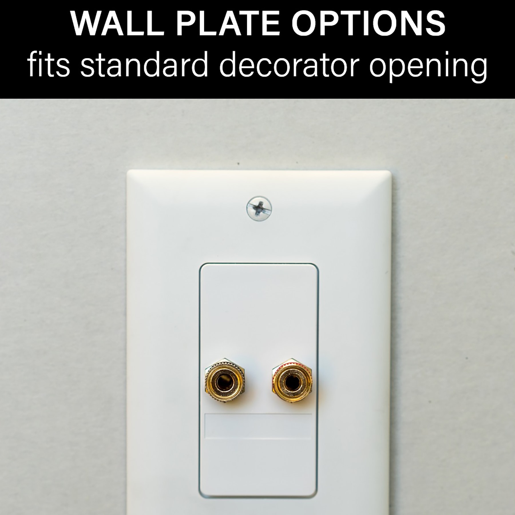 Legrand F9006-WH-V1 Audio-Video-Wall-Jacks - View #2