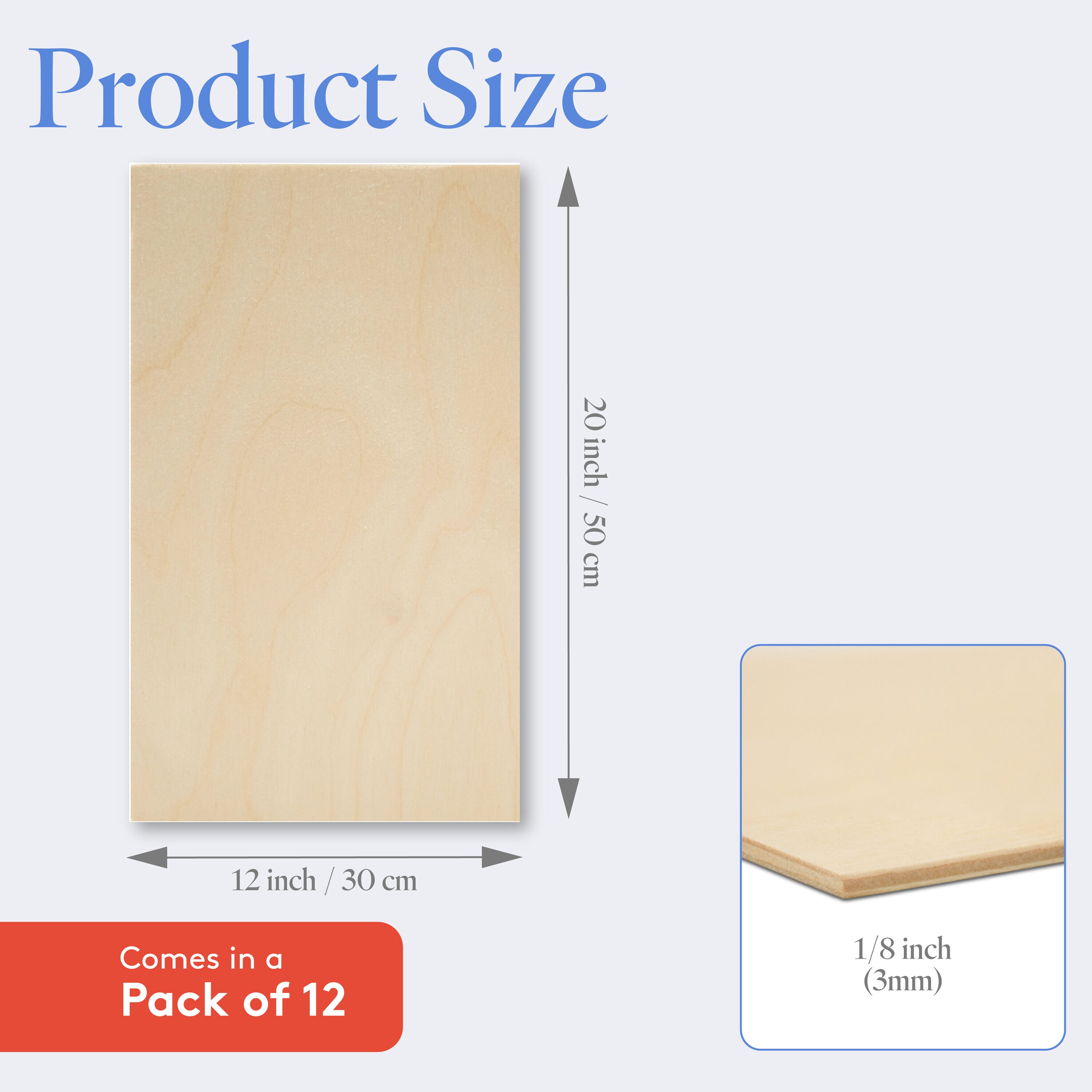 Woodpeckers Crafts MF-PLY-12-20-18-P12 Llc-Plywood - View #2