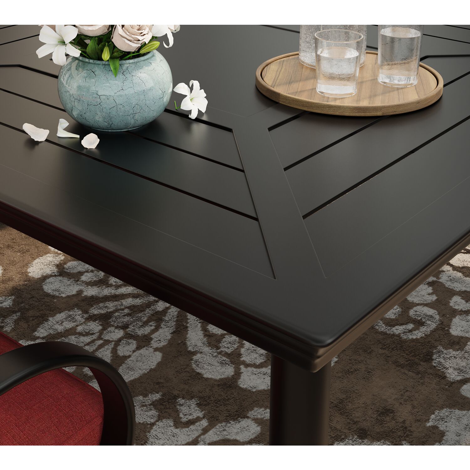Hanover MCLRDN9PCSW8-CHL Patio-Dining-Sets - View #11