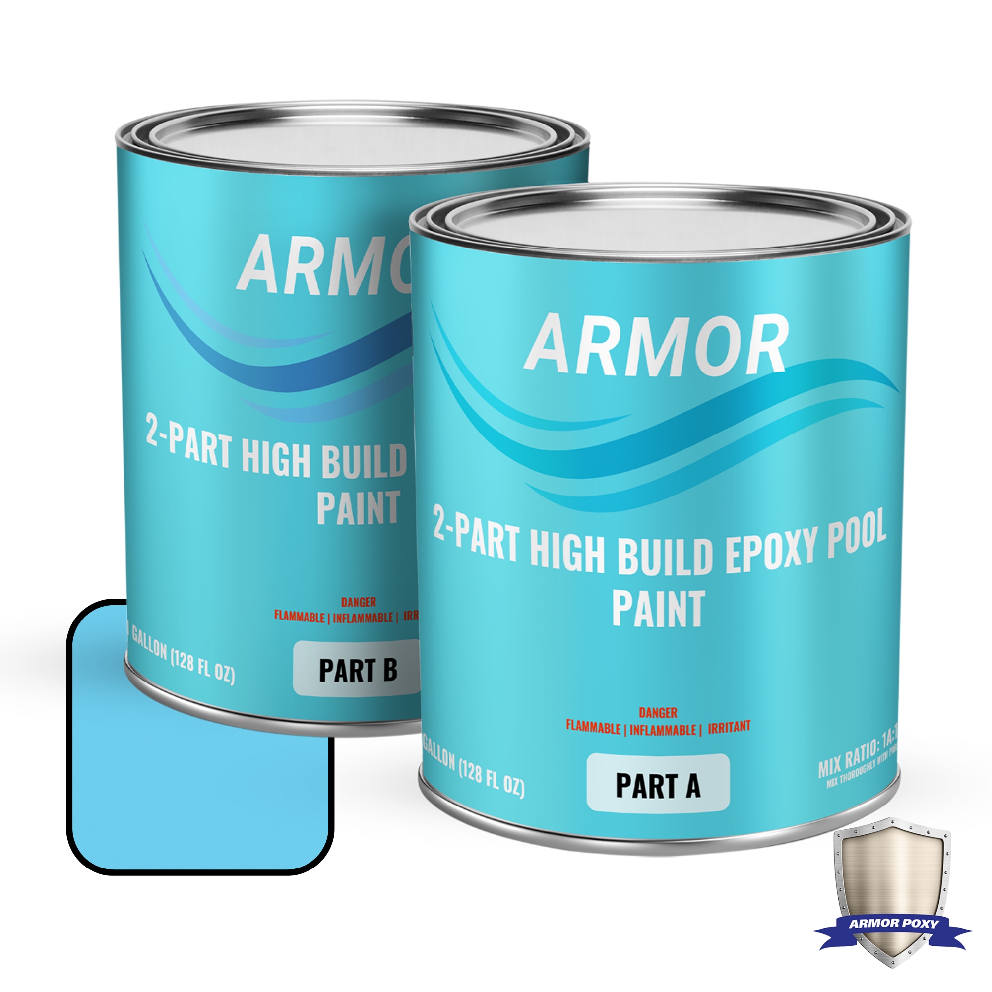 Blue Polyester/Epoxy Pigment - Gallon (12 lbs)