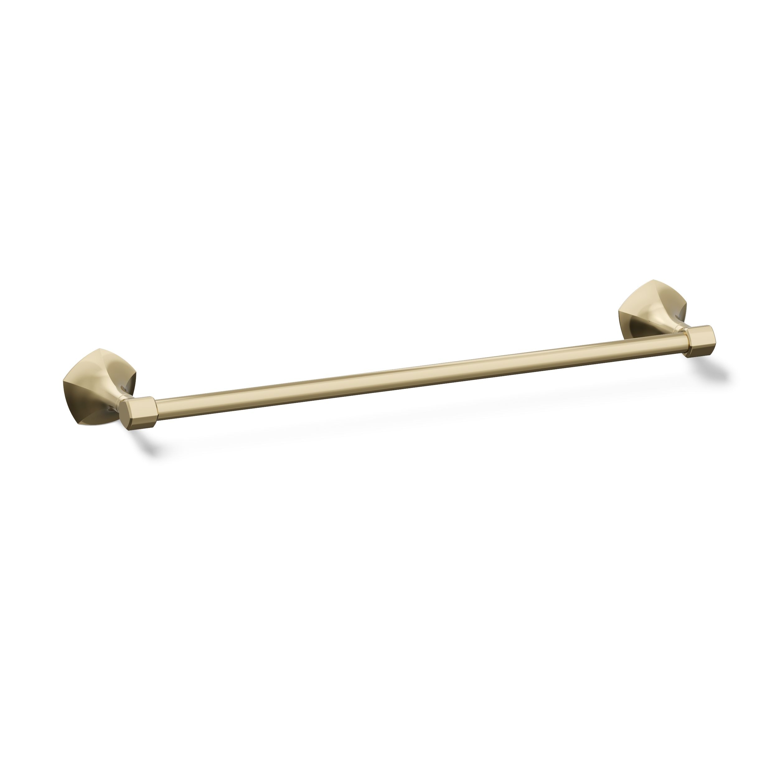 KOHLER Occasion 18-in Vibrant French Gold Wall-mount Single Towel Bar