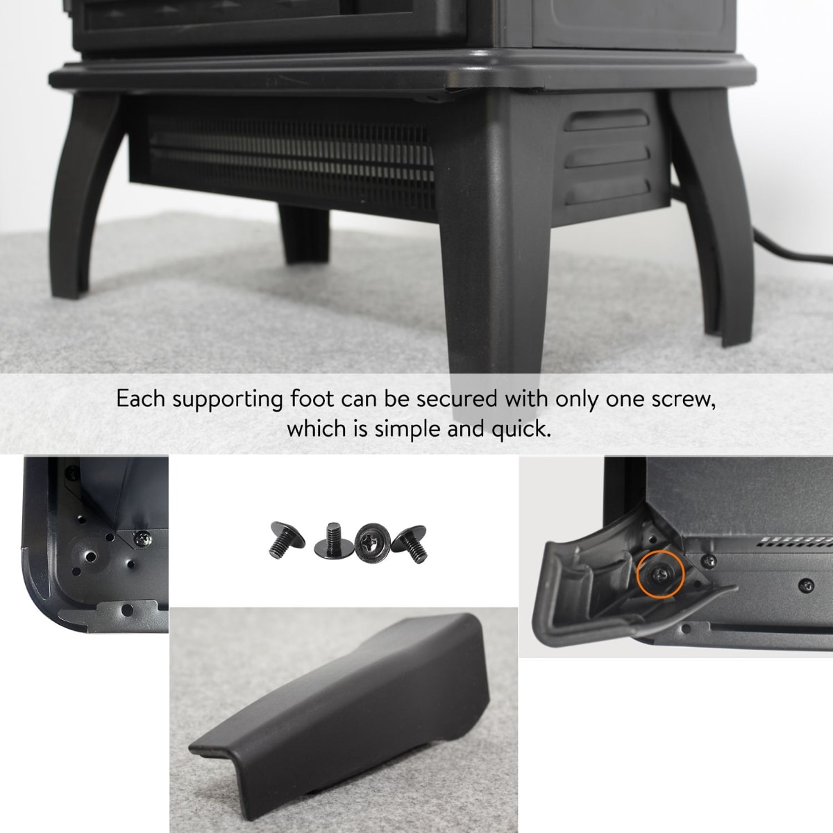 PEXCHO D0102H5LK62 Electric-Fireplaces - View #4