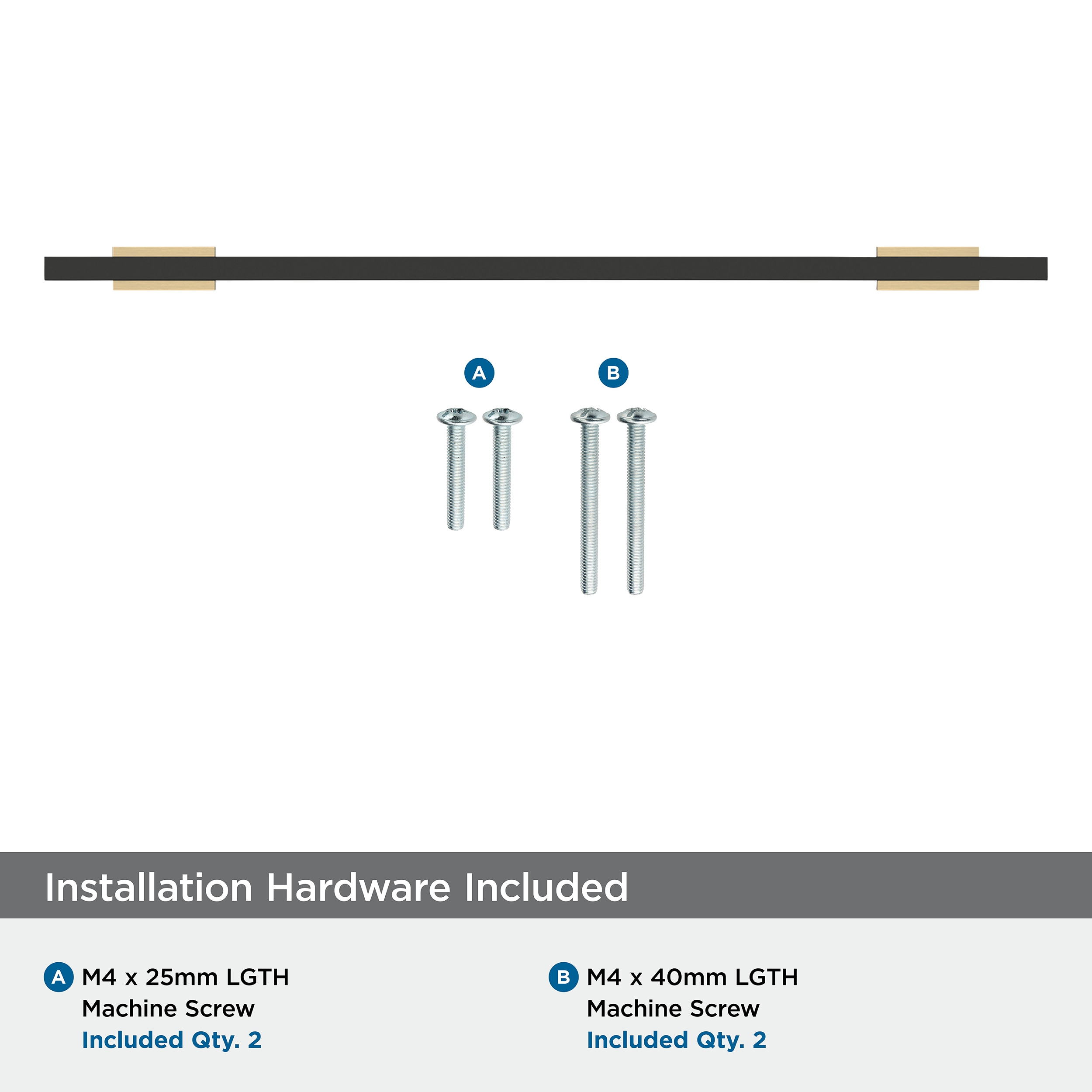 Amerock BP77822BBZMB Cabinet-Pulls - View #5