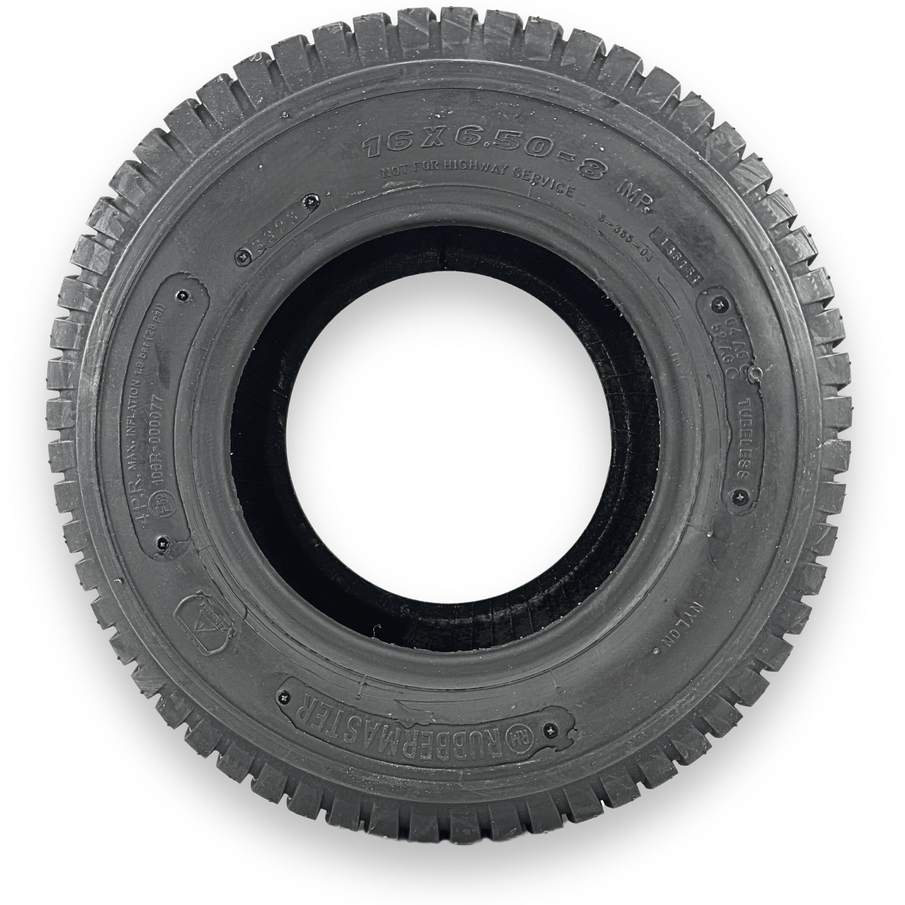 RubberMaster 450300 16.14-in Turf Riding Mower/Tractor Tire