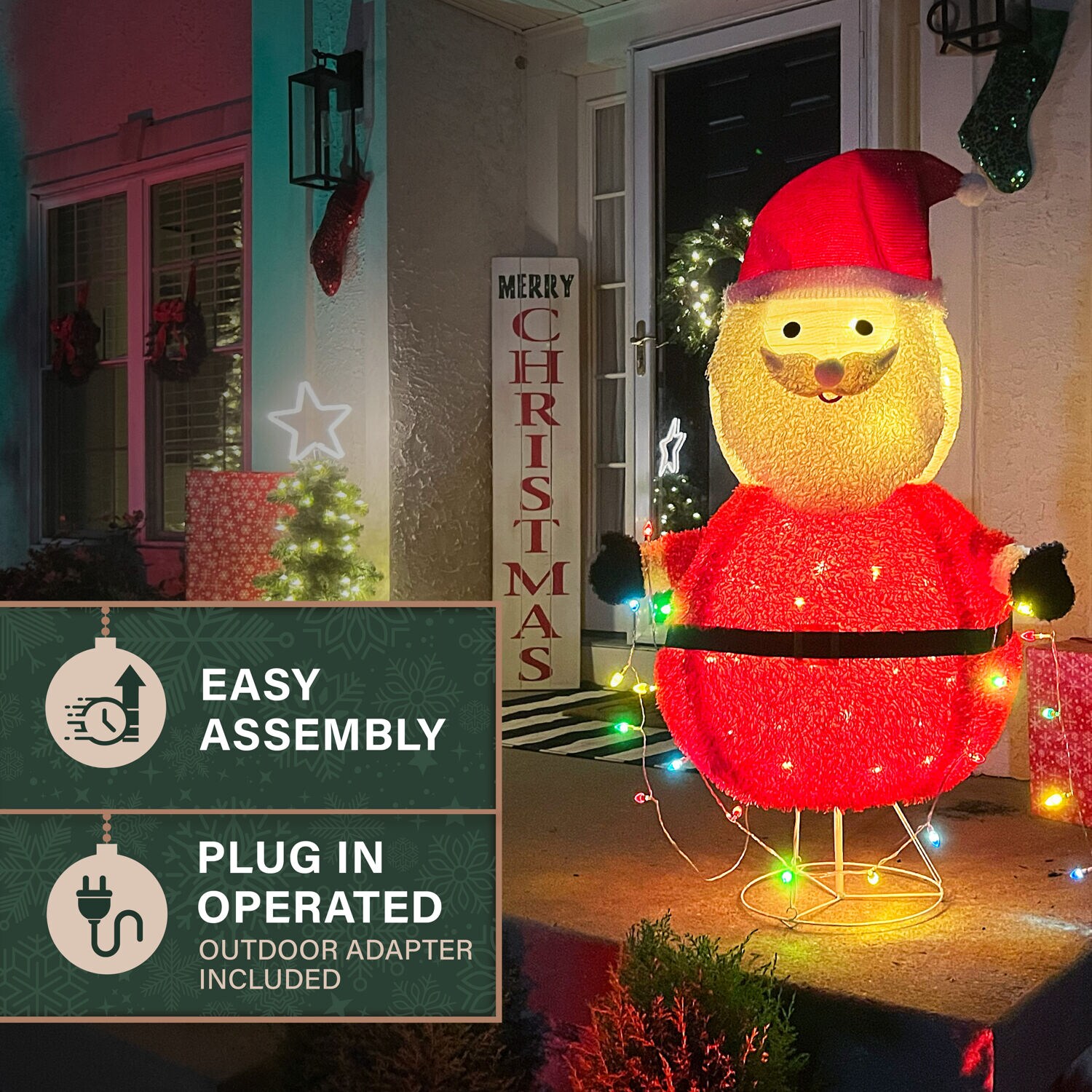 Fraser Hill Farm FFCH048-SC1-RED Outdoor-Christmas-Decor - View #6