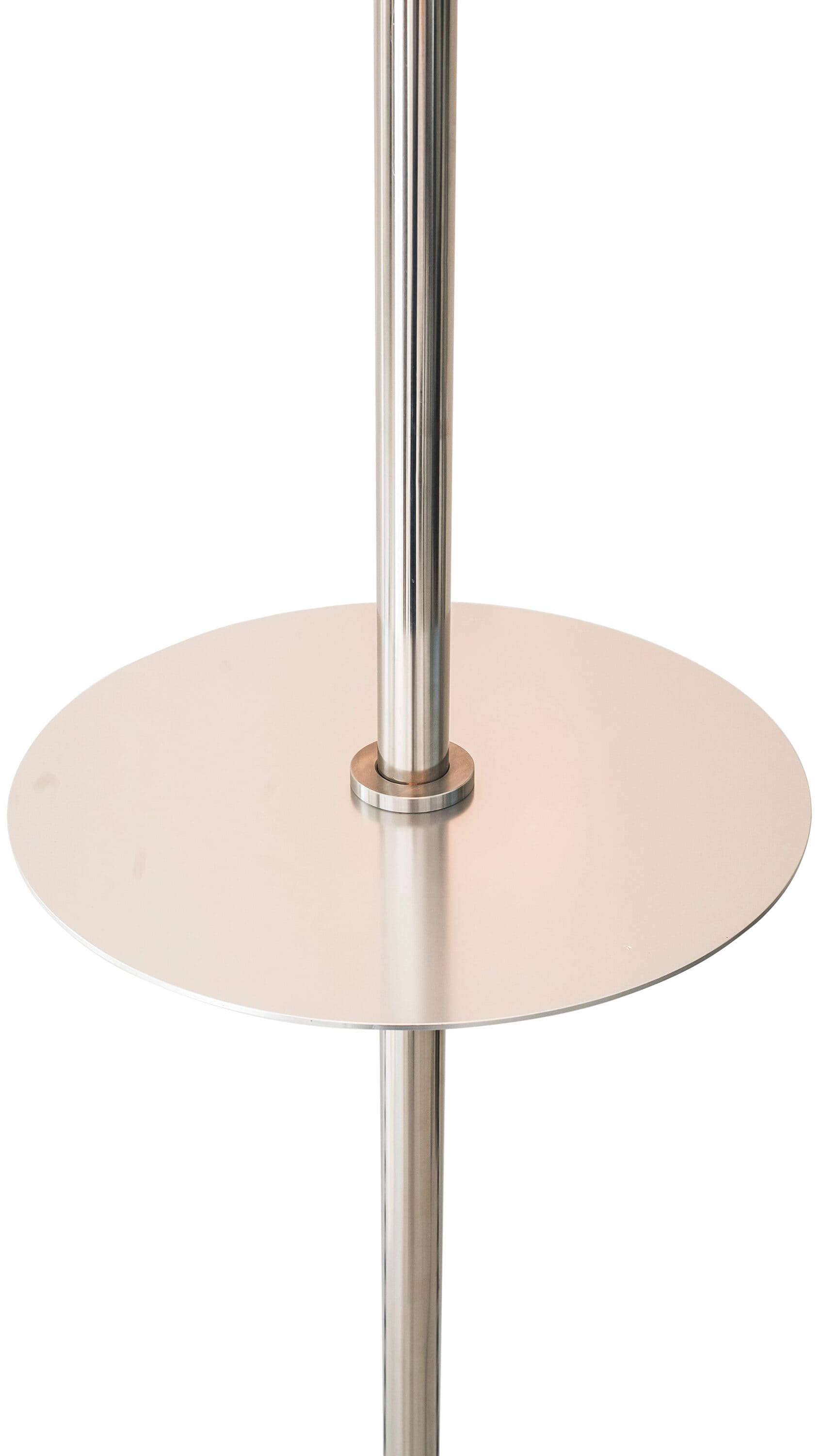 Hanover Black Stainless Steel Electric Infrared Patio Heater with Built-in Table