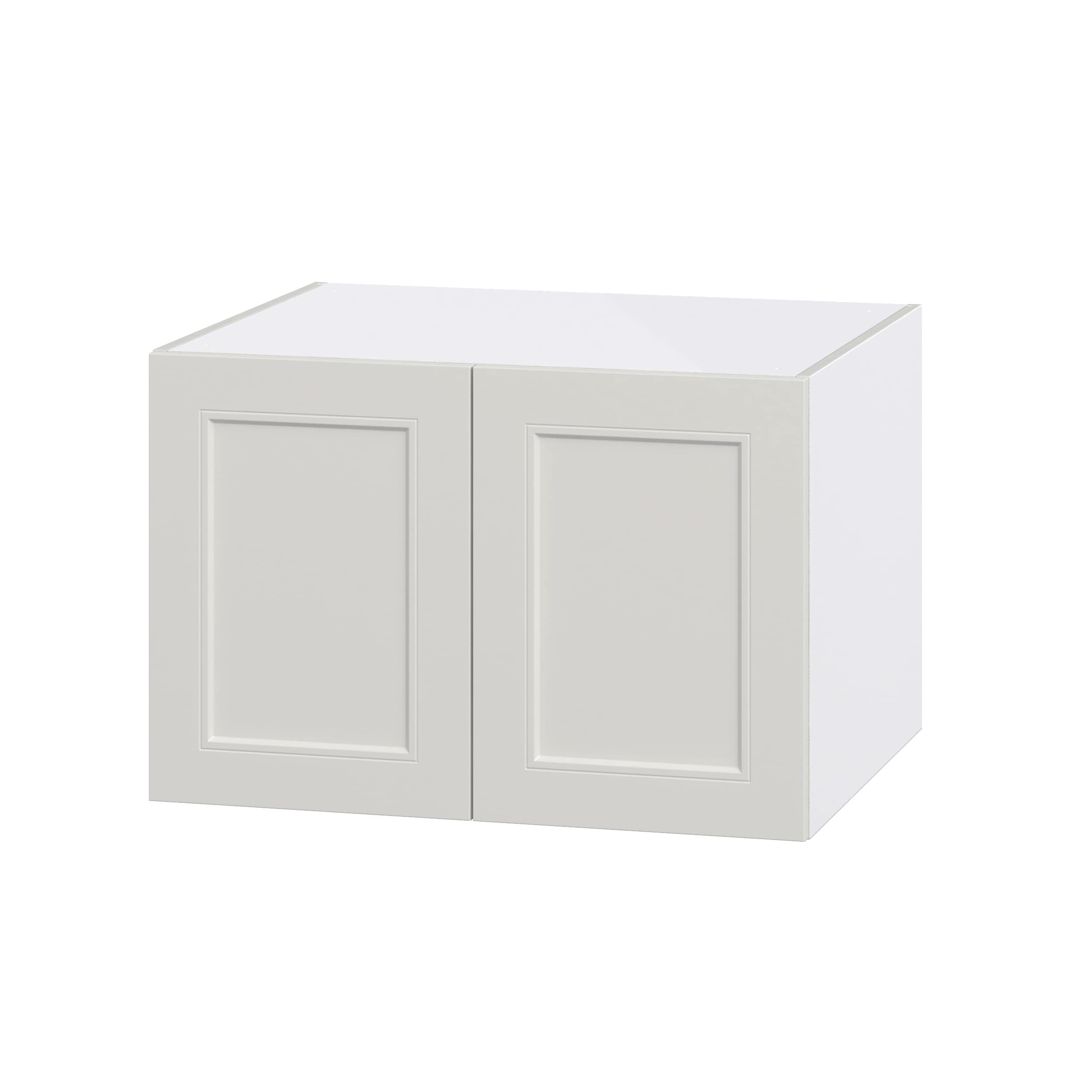 Hugo&Borg Belcourt 30-in W x 20-in H x 24-in D Gray Painted Wall Fully Assembled Cabinet (Recessed Panel Shaker Door Style)