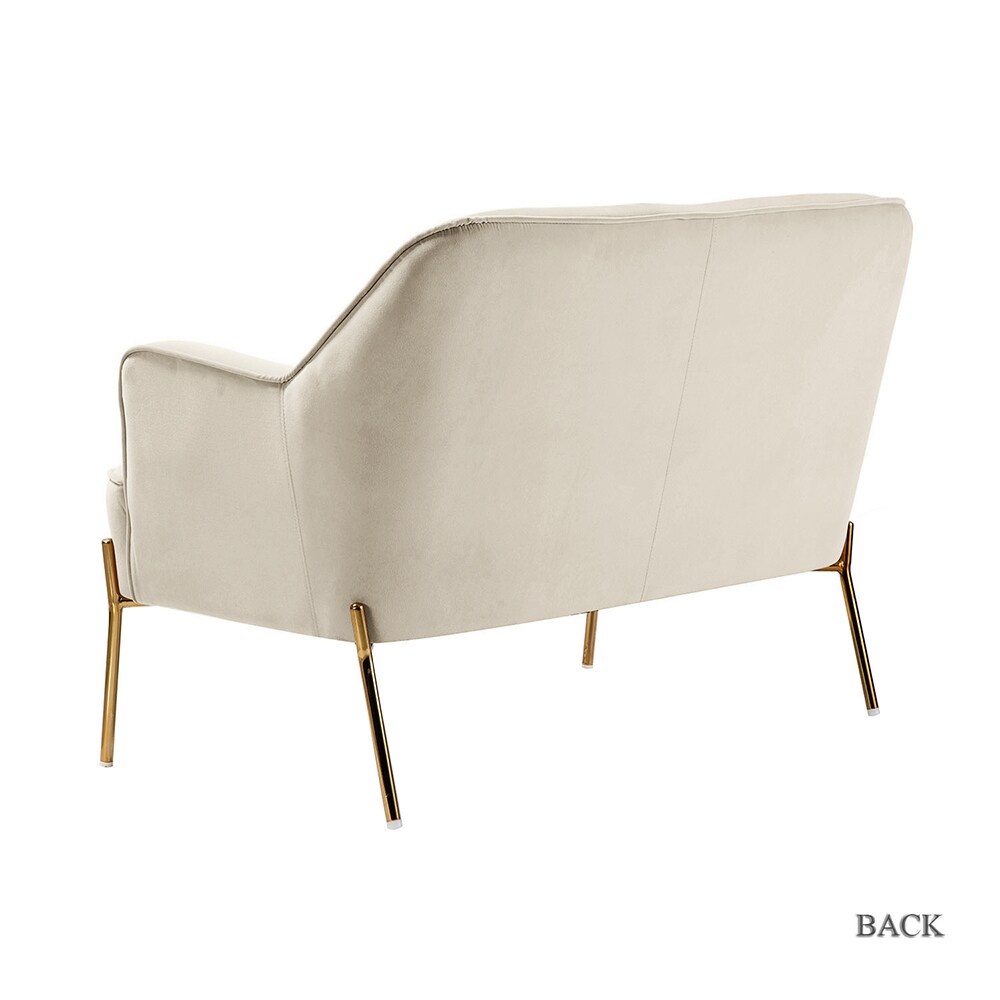 14 Karat Home SFDT0127-TAN Sofas-Loveseats - View #4